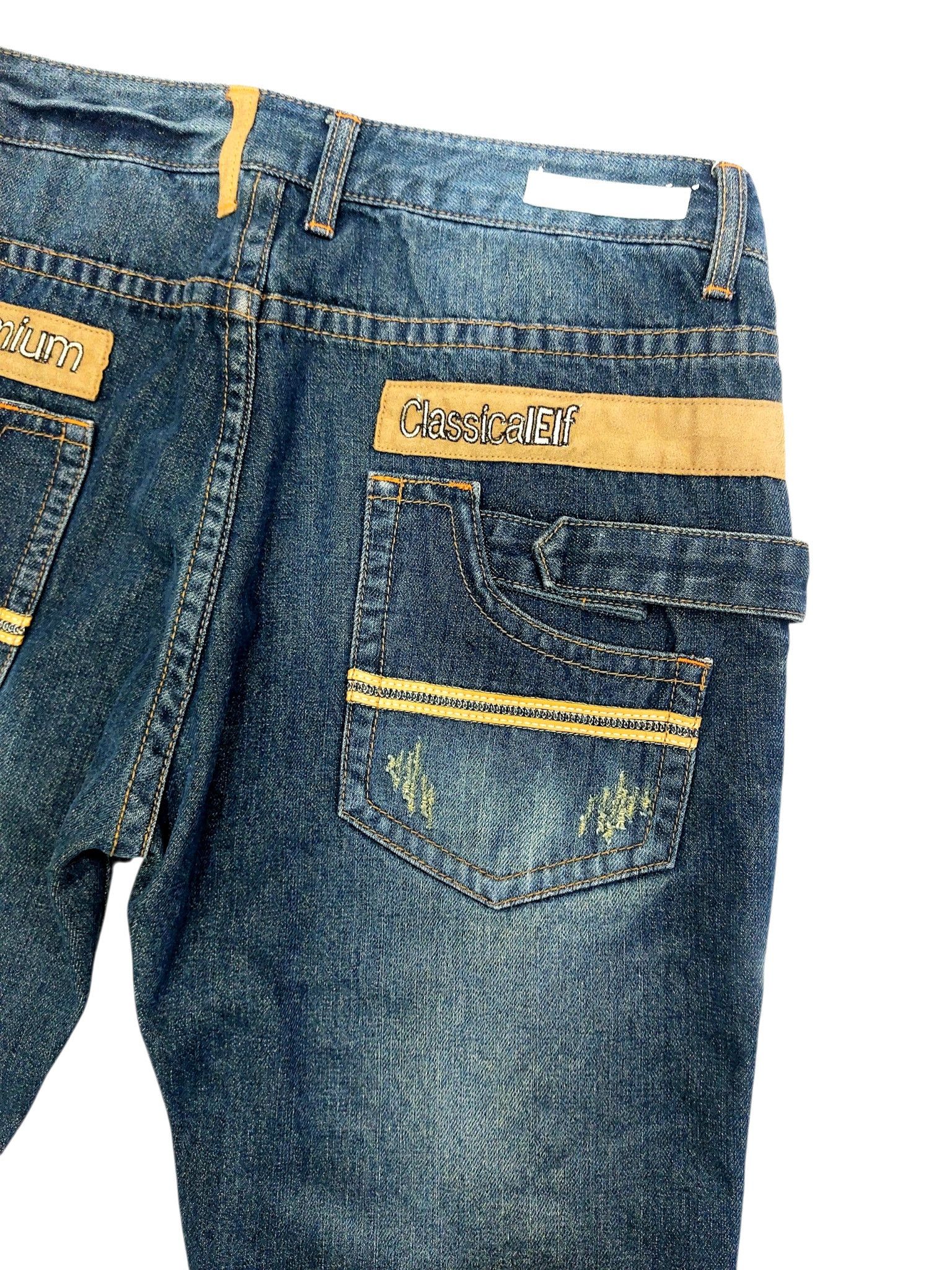 Vintage Vintage Classical Elf 90s Clawsmark Rare Design Jeans Size US 31 - 11 Thumbnail
