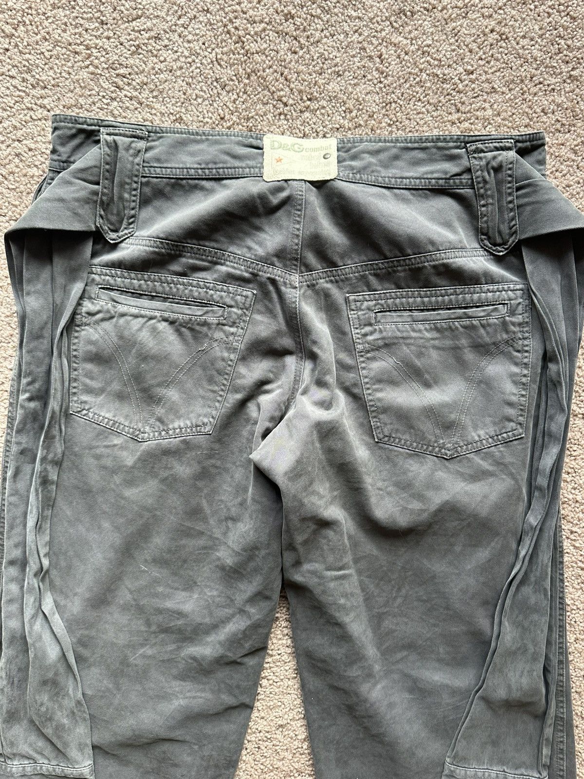 Dolce & Gabbana D&G Dolce and Gabanna sleeve wrap pants Size US 32 / EU 48 - 10 Thumbnail
