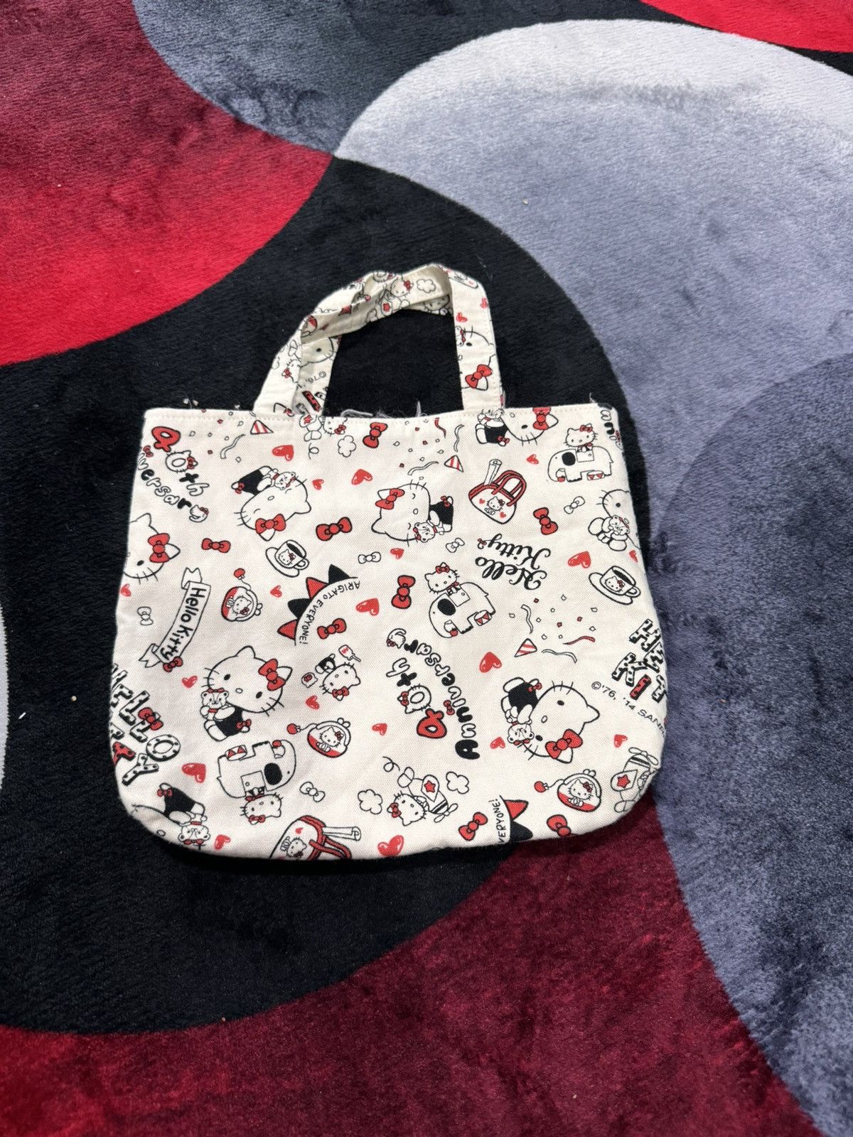 image of Anima Hello Kitty Small Bag in White, Men's