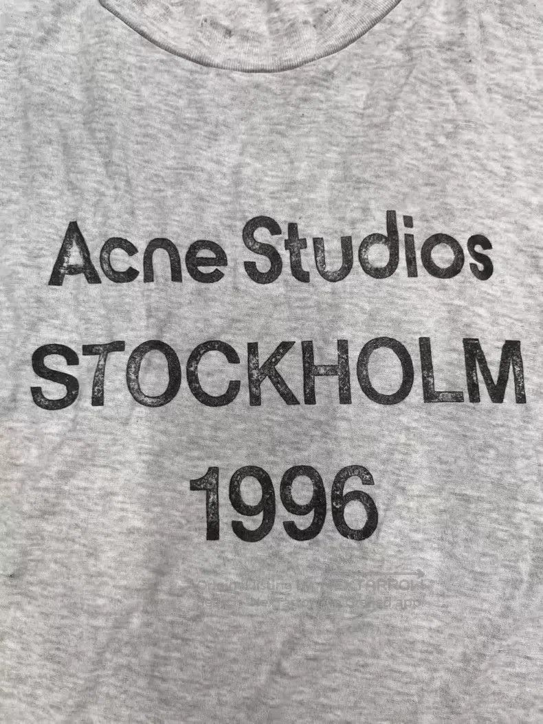 Acne Studios Acne Studios Letter print casual round neck short sleeve r Size XXS / US 00 / IT 34 - 3 Thumbnail