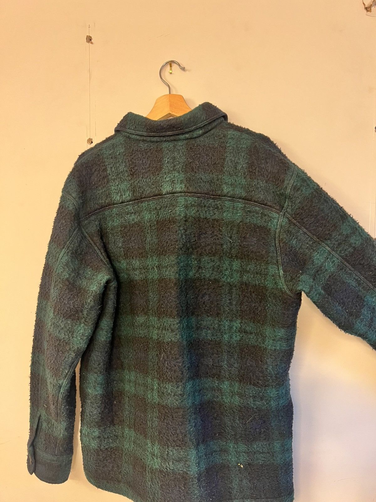 NN07 NN07 Green Plaid Wool Heavy Coat Size US XL / EU 56 / 4 - 4 Thumbnail