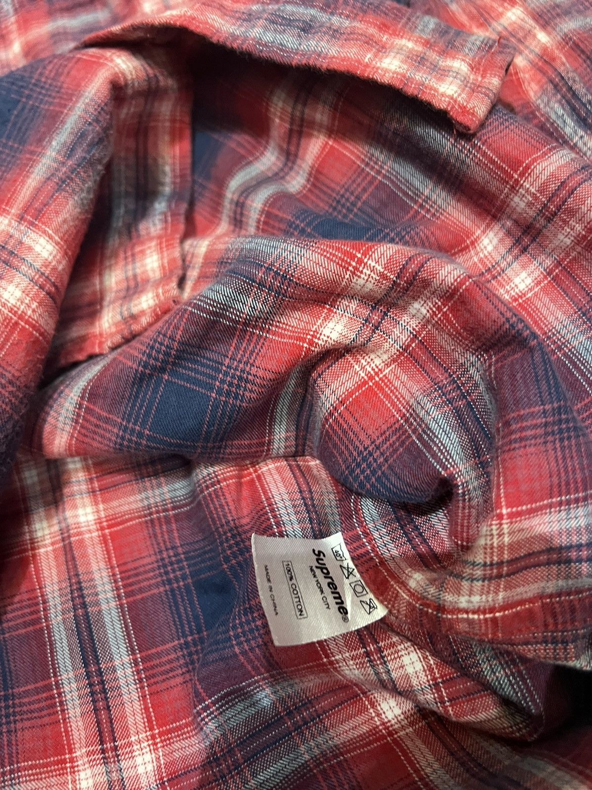 Supreme × Vintage SUPREME CHECKED RARE SHIRT Y2K Size US S / EU 44-46 / 1 - 5 Thumbnail