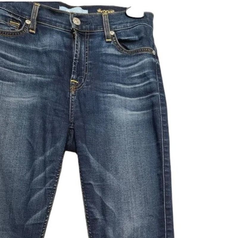 7 For All Mankind 7 For All Mankind b(air) Denim The Ankle Skinny Size 26 Size 26" / US 2 / IT 38 - 3 Thumbnail