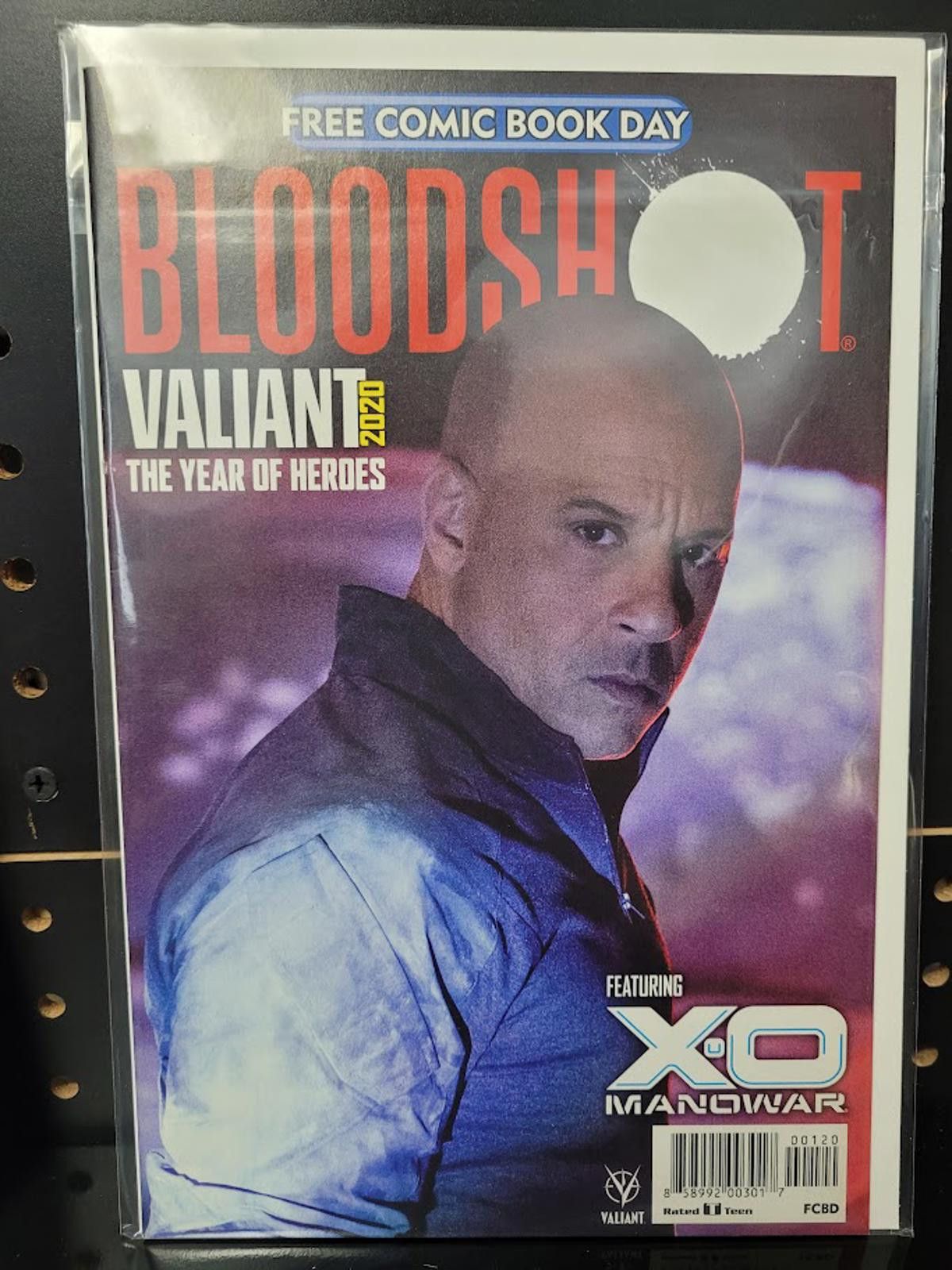 Other Bloodshot #1 FCBD 2020 Valiant Year Of Heroes Vin Diesel! NM Size ONE SIZE - 1 Preview