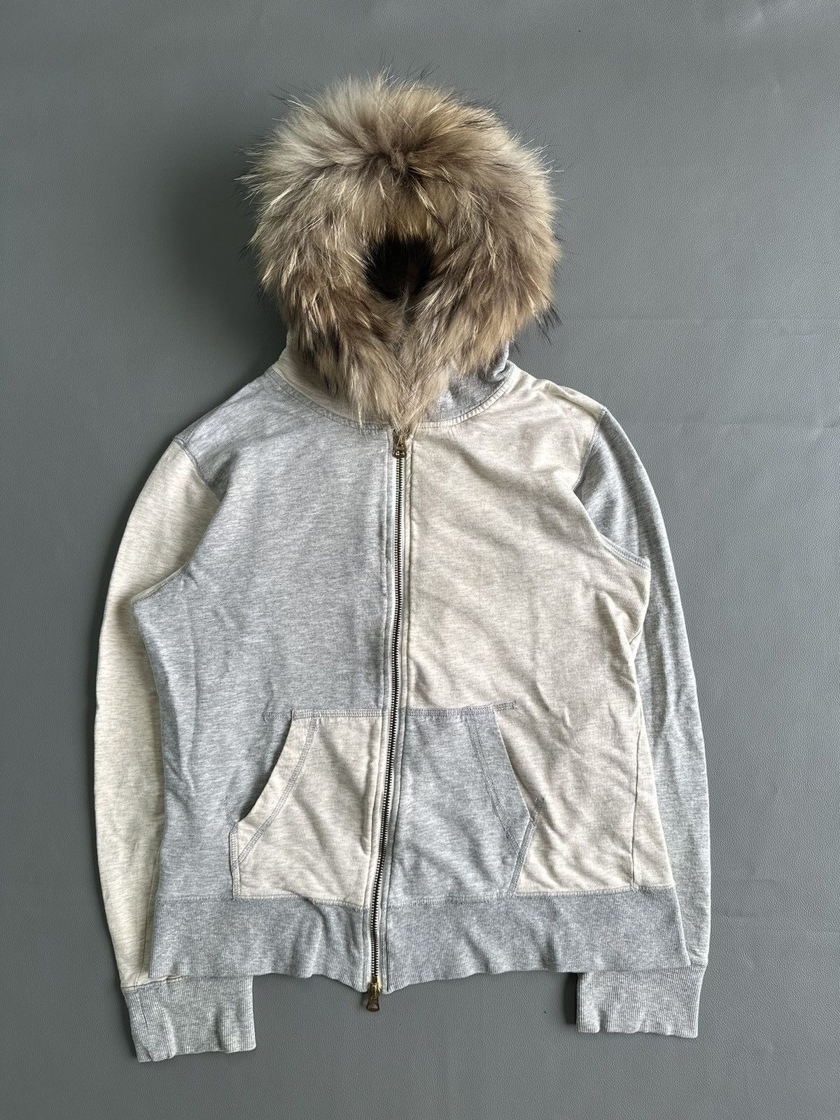 20471120 2000s URBAN RESEARCH FUR ZIP HOODIE KAPITAL STYLE Size US M / EU 48-50 / 2 - 1 Thumbnail