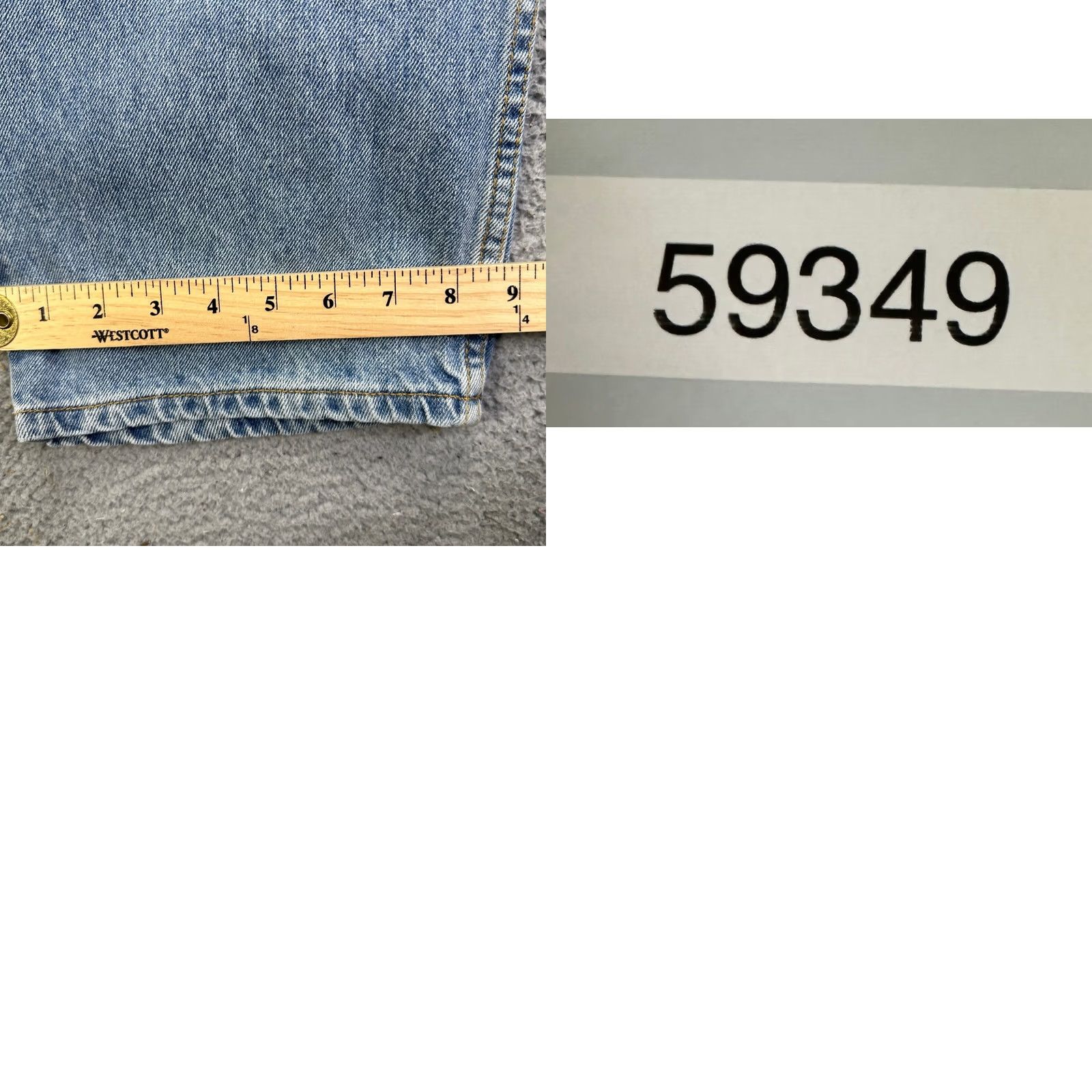 Levi's Levi's 550 Jeans Mens 38X32 Blue Relaxed Straight Denim NEW Light Wash 5-Pocket Logo 66 Waist Inseam 32 Mens Jeans LEVIS 550 Blue Light Wash Regular Size US 38 / EU 54 - 8 Thumbnail