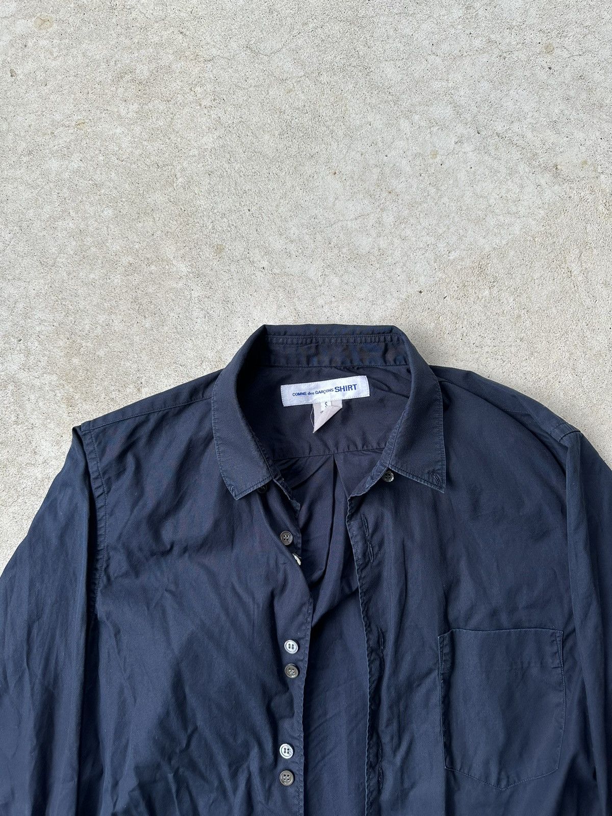 Comme des Garcons SHIRT COMME DES GARÇON SHIRT IN NAVY Size US S / EU 44-46 / 1 - 2 Thumbnail