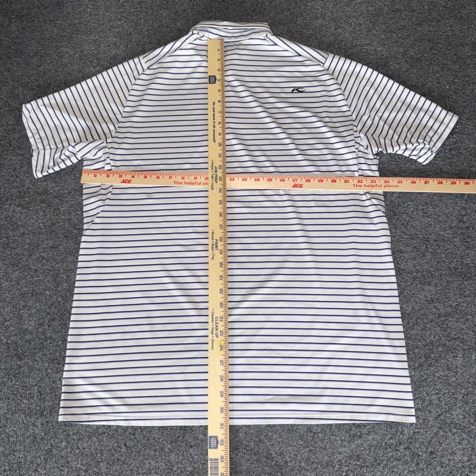 KJUS KJUS Polo Shirt Mens 2XL Performance Golf Striped Size US XXL / EU 58 / 5 - 4 Thumbnail