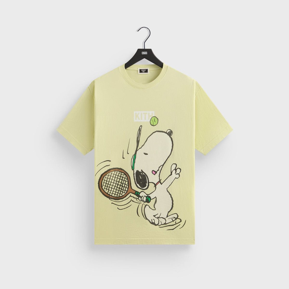 Kith × Peanuts Kith for Peanuts Tennis Vintage Tee in cucumber T-Shirt XL Size US XL / EU 56 / 4 - 1 Thumbnail