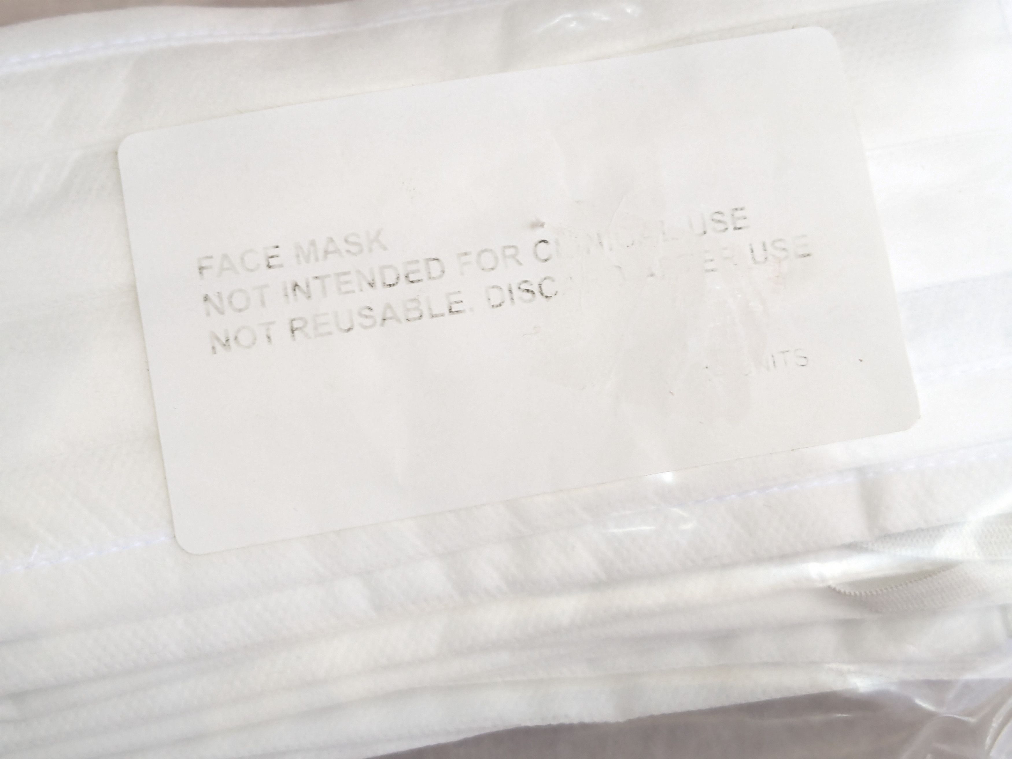 Chrome Hearts Chrome Hearts Facemasks White New 14 Pack Size ONE SIZE - 4 Thumbnail