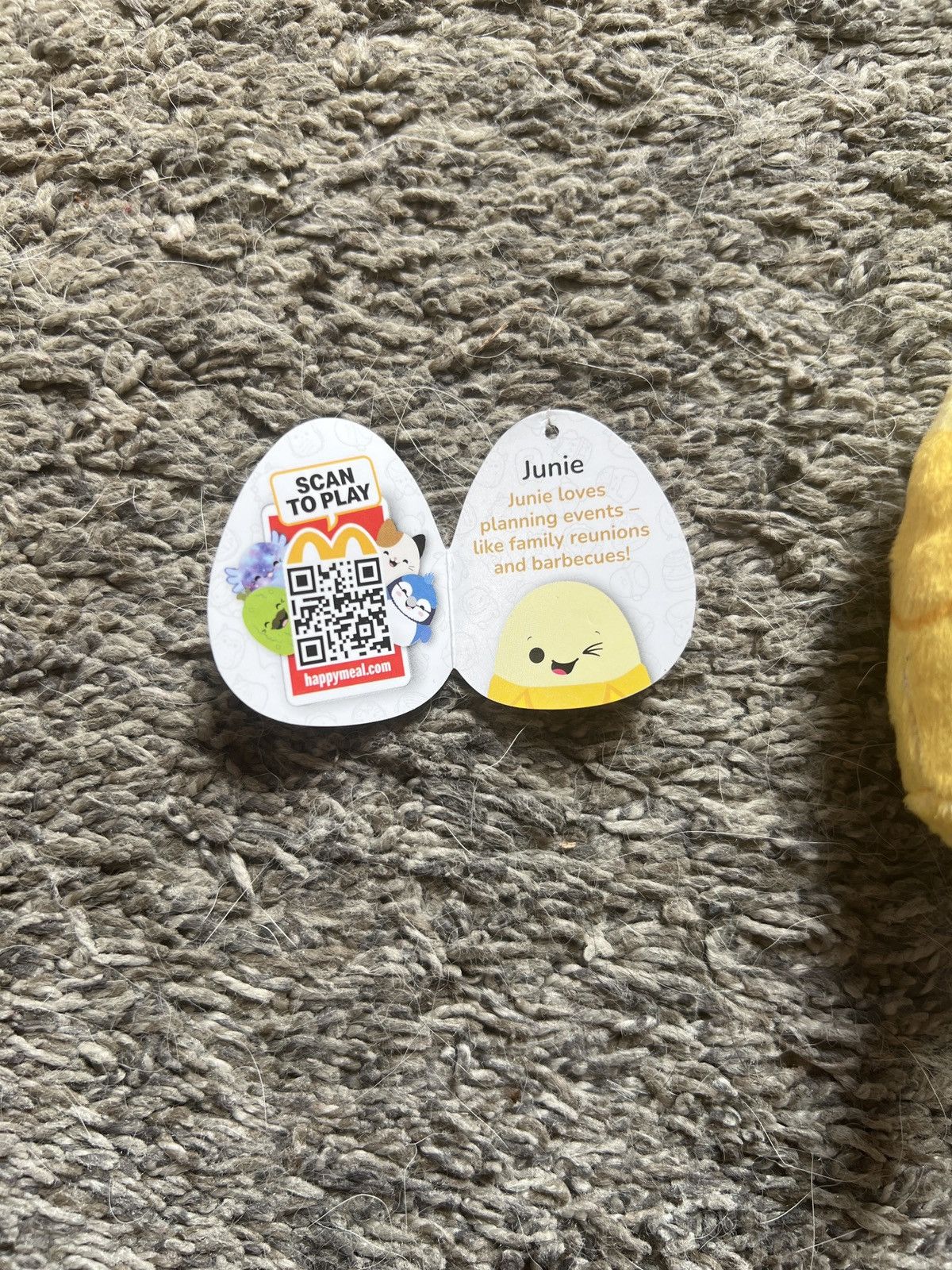 Hypebeast 2025 McDonald’s Original Squishmallows Junie Size ONE SIZE - 3 Thumbnail