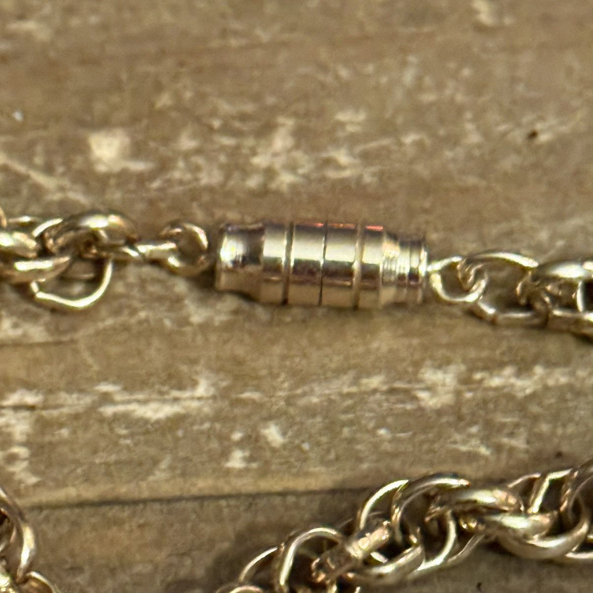 Vintage Vintage gold tone twisted rope chain necklace Size ONE SIZE - 2 Thumbnail