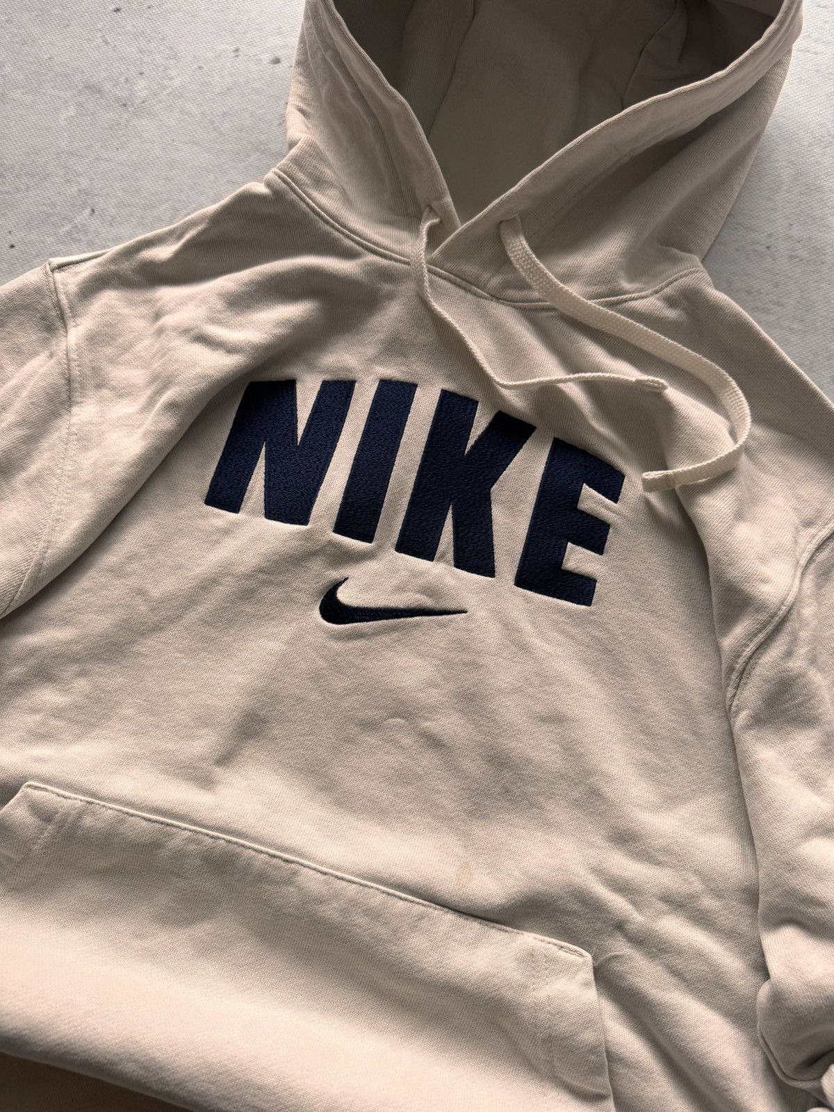 Nike × Vintage NIKE VINTAGE CENTER LOGO OVERSIZE BOXY HOODIE Size US M / EU 48-50 / 2 - 4 Thumbnail