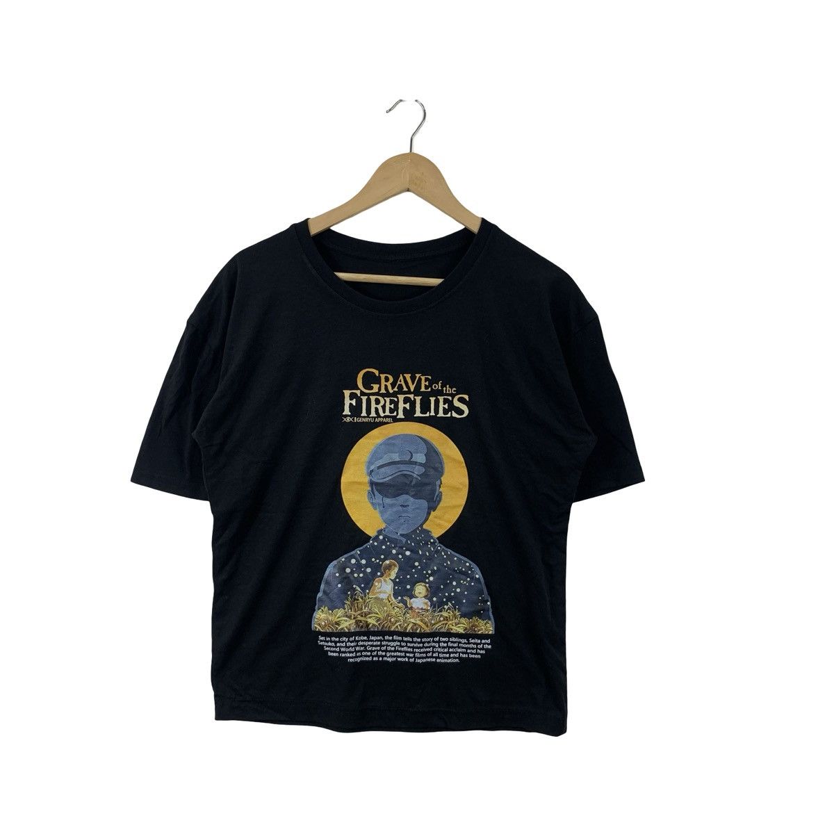 Vintage Vintage Grave of the Fireflies Anime Graphic Studio Ghibli Size US S / EU 44-46 / 1 - 1 Thumbnail