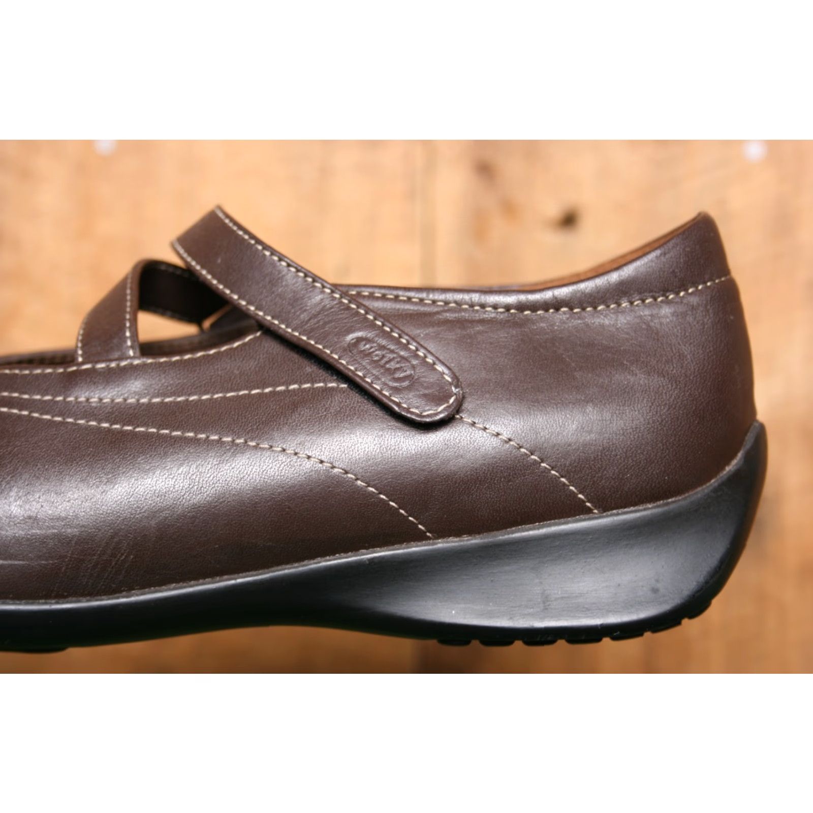 Vintage WOLKY Passion Brown Leather Mary Jane USD 8 Women Casual Hook & Loop 39 EUR 39 ≈ US 8 Mary Jane Womens Leather Brown Passion Size ONE SIZE - 7 Thumbnail