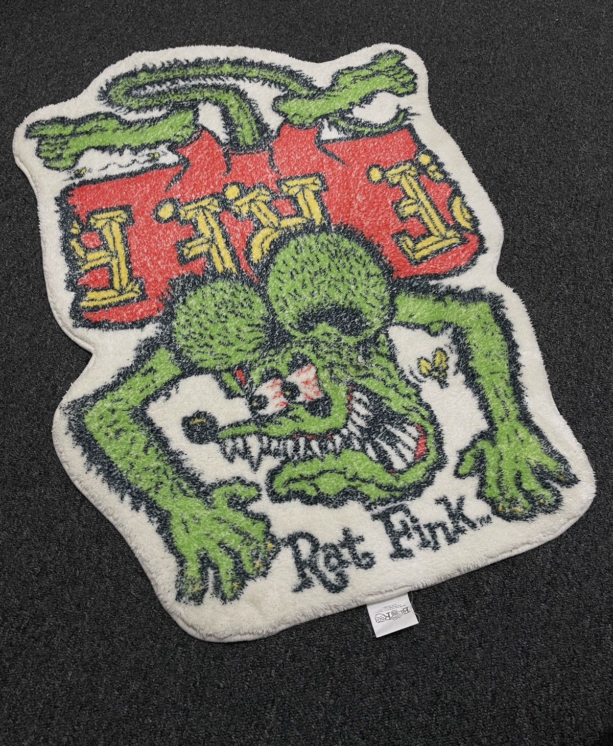 Other 🔥AVANTGARDE🔥 Rat Fink official 2010 Carpet 80x50 Size ONE SIZE - 2 Thumbnail