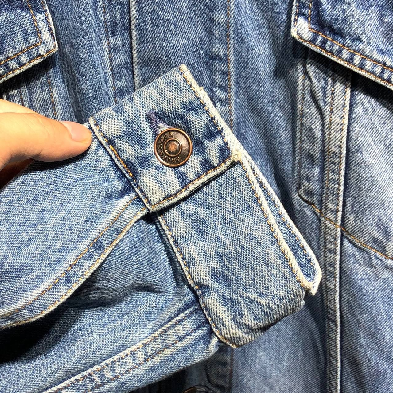 Balenciaga Balenciaga Destroys denim jacket Size US XL / EU 56 / 4 - 5 Thumbnail