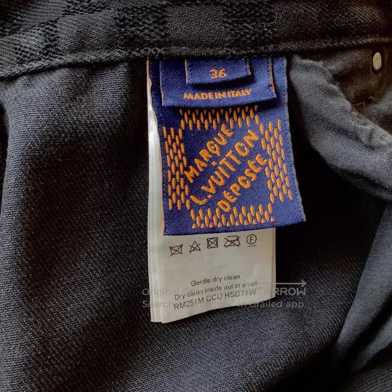 Louis Vuitton Louis Vuitton SS25 Damier flocked checkerboard jeans Size US 36 / EU 52 - 7 Thumbnail