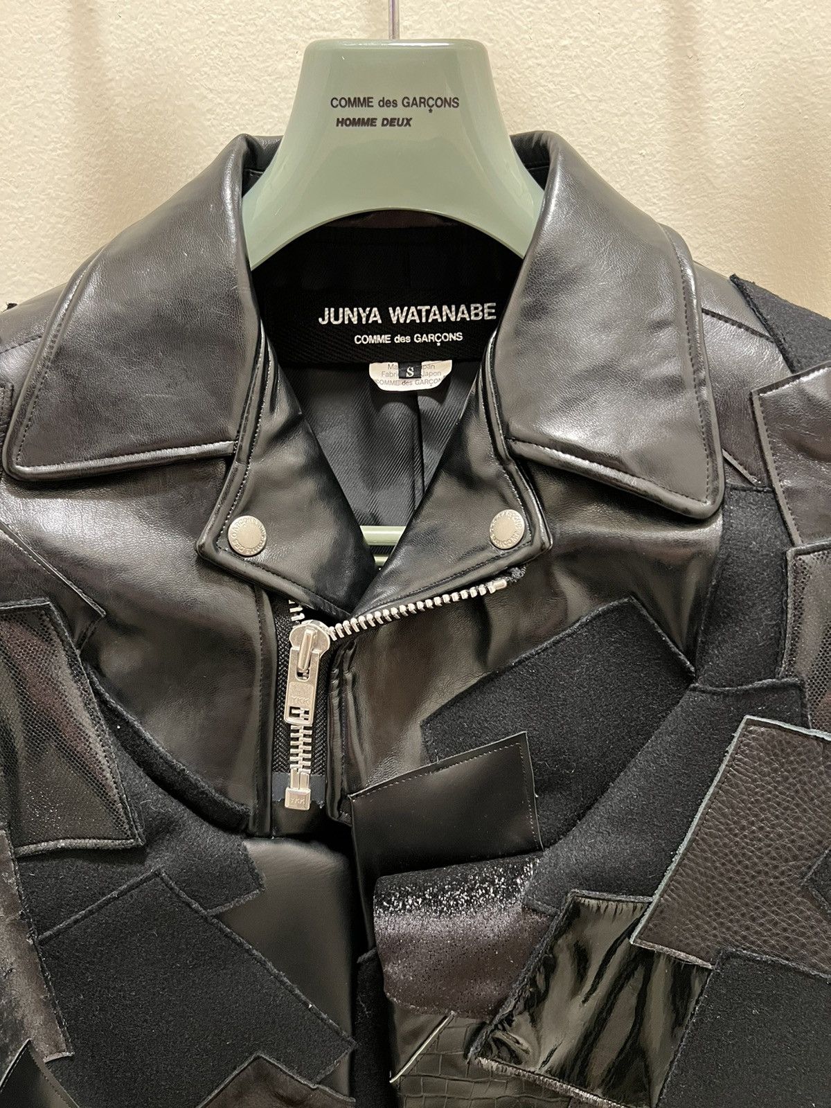 Junya Watanabe Junya Watanabe AD14 Runway Leather Jacket Size US S / EU 44-46 / 1 - 4 Thumbnail