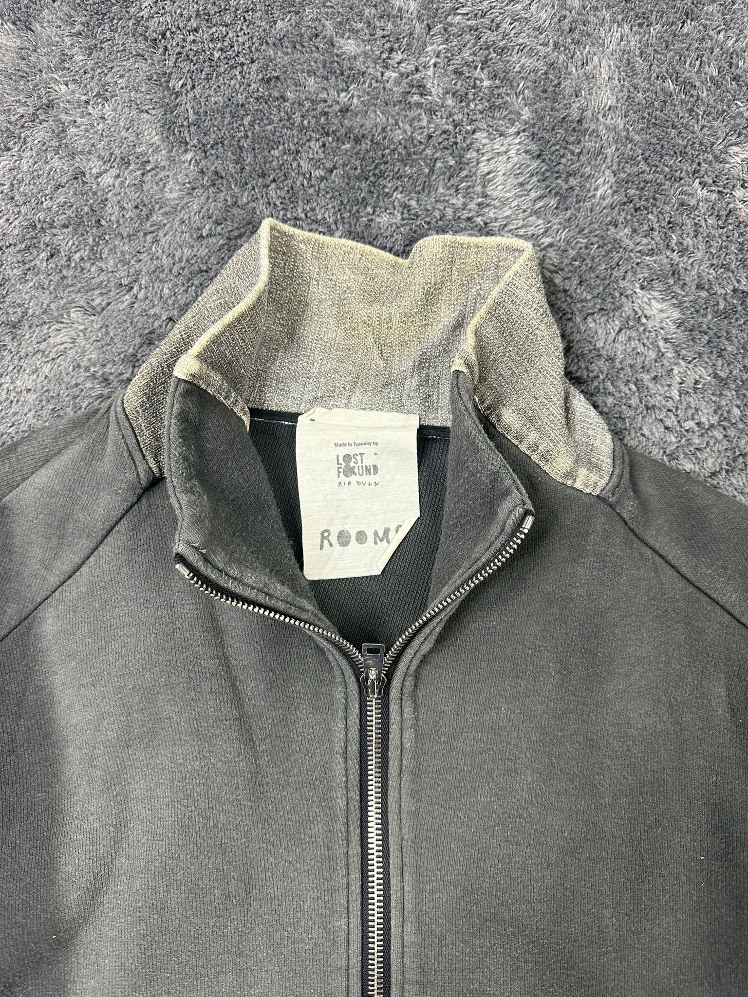 Lost & Found Ria Dunn Early 00's Zipped Grey Hoodie Size US XL / EU 56 / 4 - 3 Thumbnail