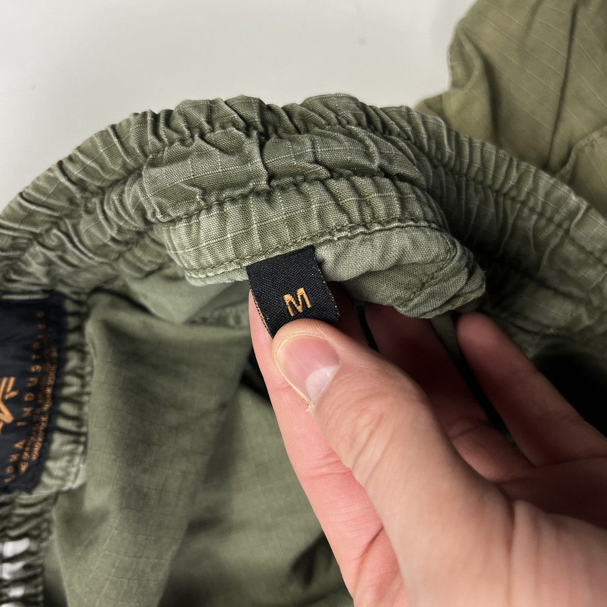 Alpha Industries × Japanese Brand 🪖 Alpha Industries Vintage Cargo Pants Japanese Brand Army Size US 31 - 8 Thumbnail