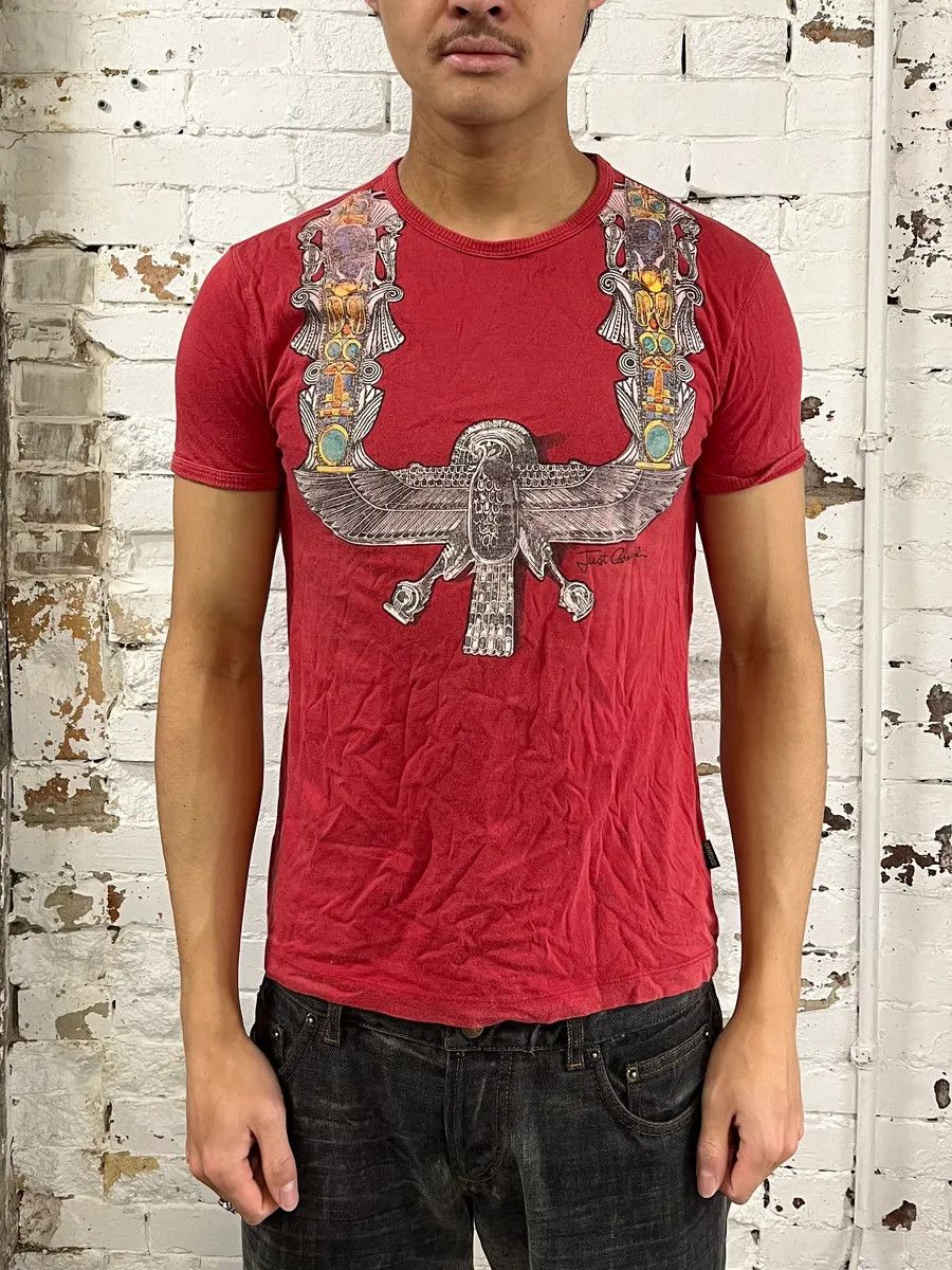 Just Cavalli SS2008 Cavalli Red Indian T-Shirt Size US S / EU 44-46 / 1 - 2 Thumbnail