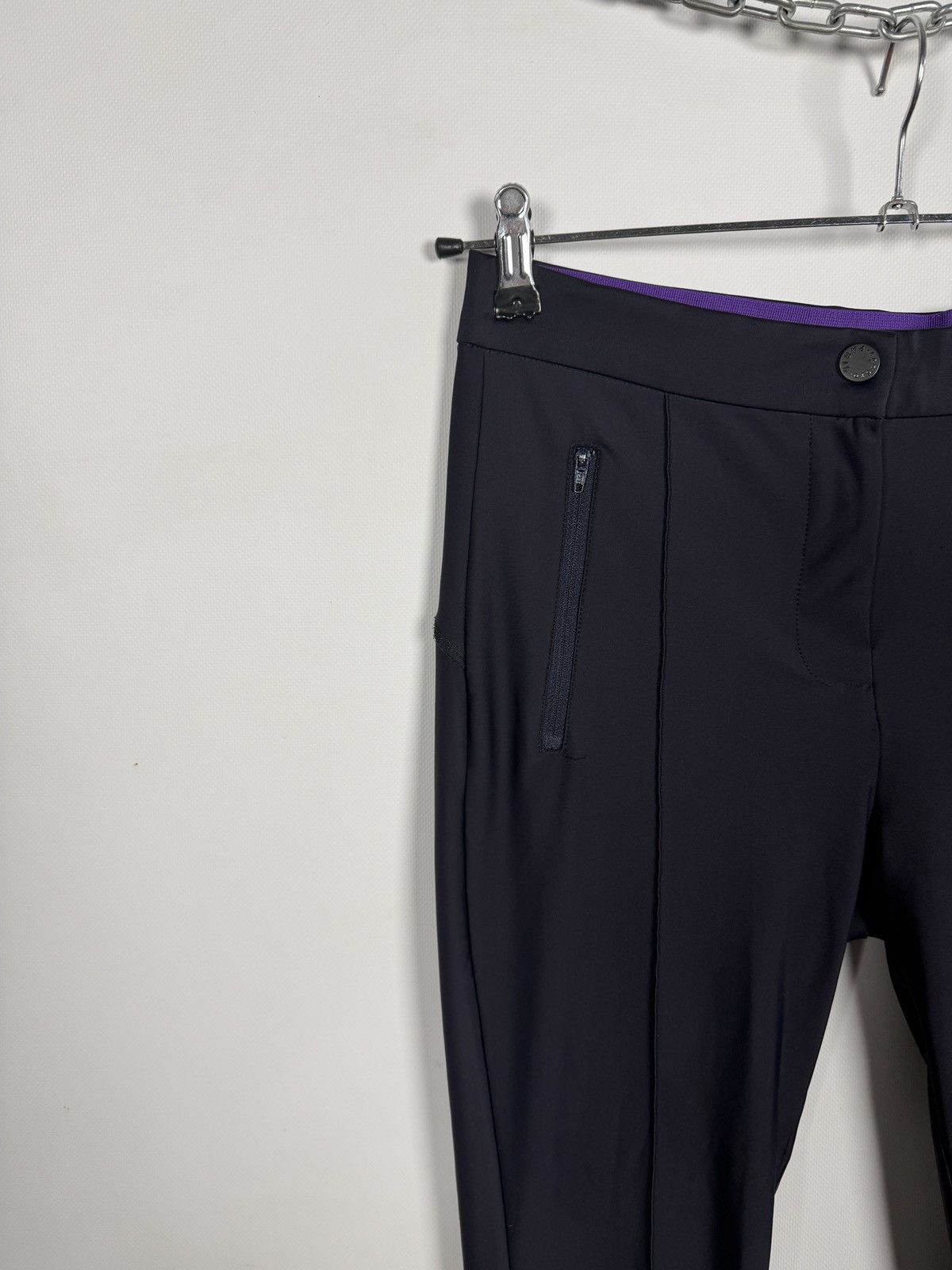 Sandro Sandro Paris Leggings Pants Slim Stretch Zip Hem Size 40 Size 27" / US 4 / IT 40 - 3 Thumbnail
