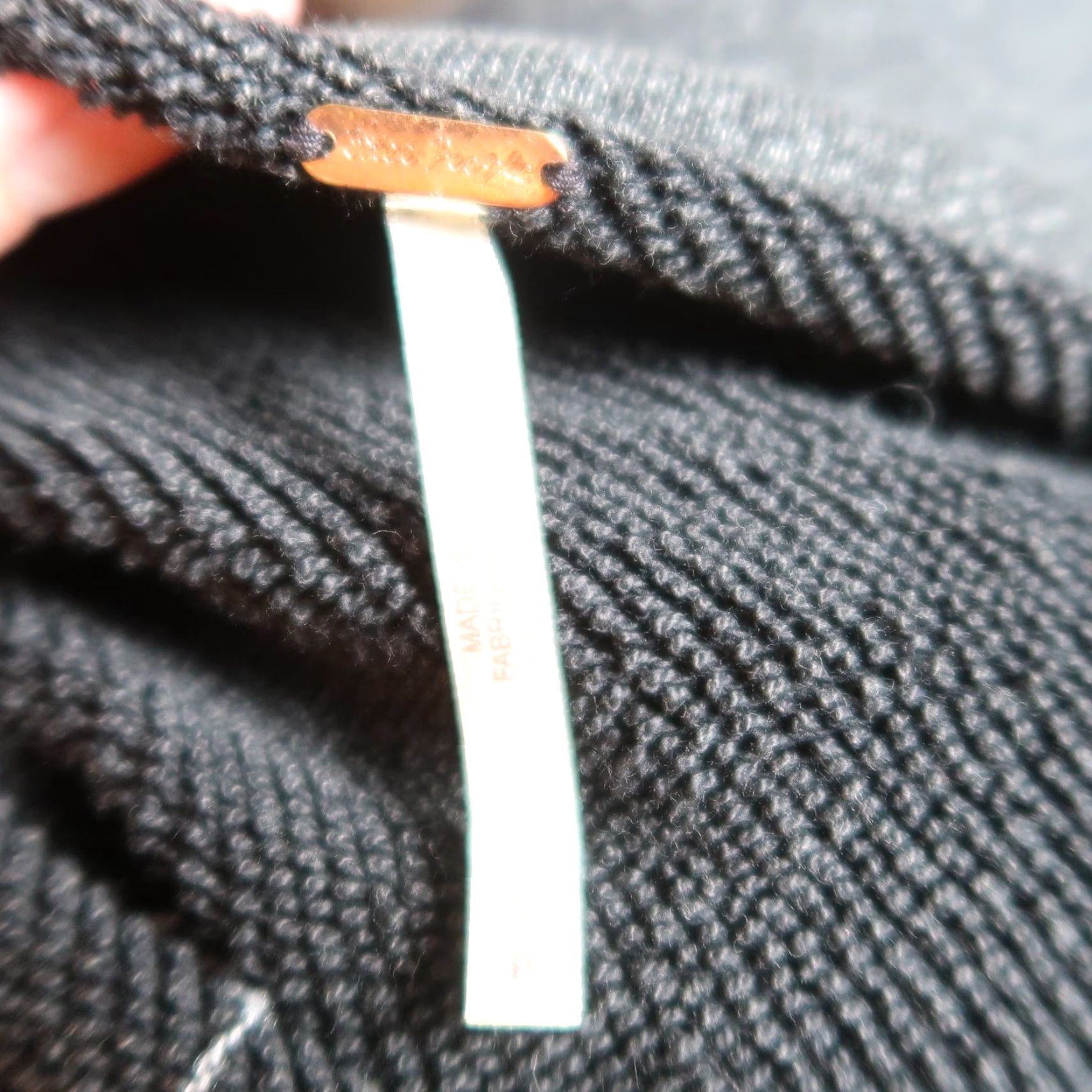 Free People VINTAGE Free People Romy Rollneck Sweatshirt Washed Black Small Size S / US 4 / IT 40 - 6 Thumbnail