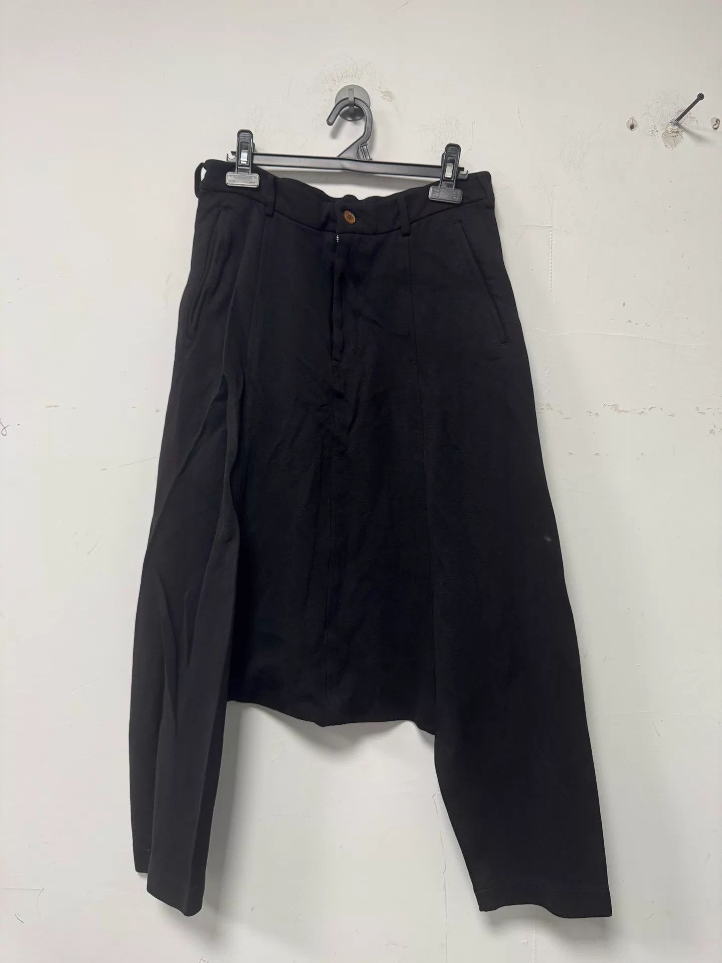 Comme des Garcons CDG HOMME PLUS black harem pants 44/92 Size US 28 / EU 44 - 1 Thumbnail