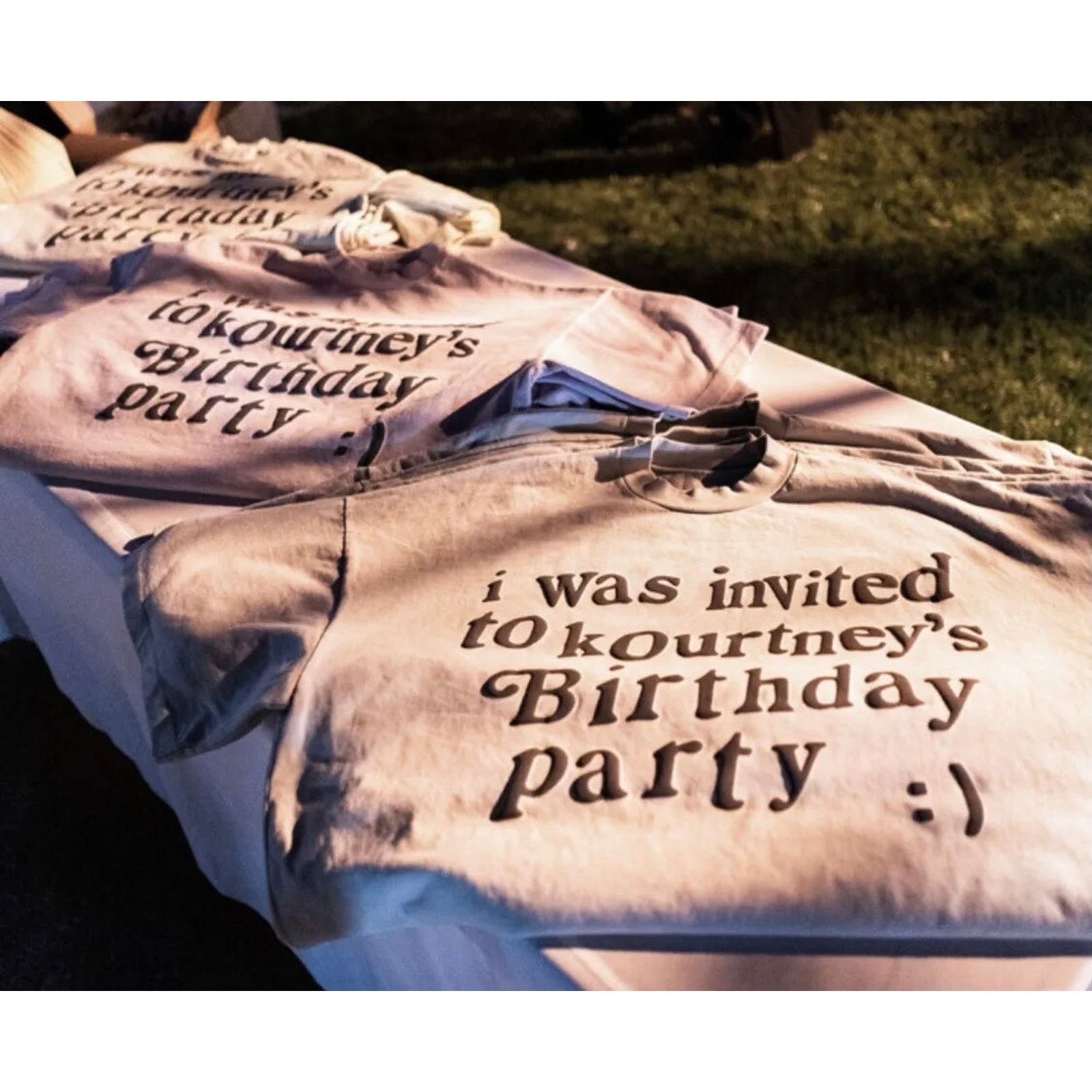 Cactus Plant Flea Market F&F CPFM “Kourtney’s Bday” Invite Tee Size US L / EU 52-54 / 3 - 3 Thumbnail
