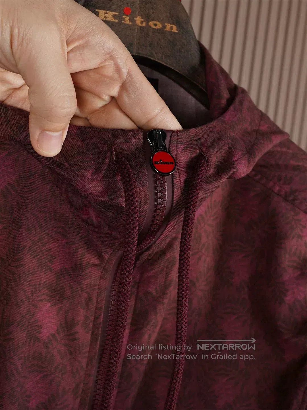 Kiton Kiton Cotton Hooded Jacket. Size US S / EU 44-46 / 1 - 4 Thumbnail