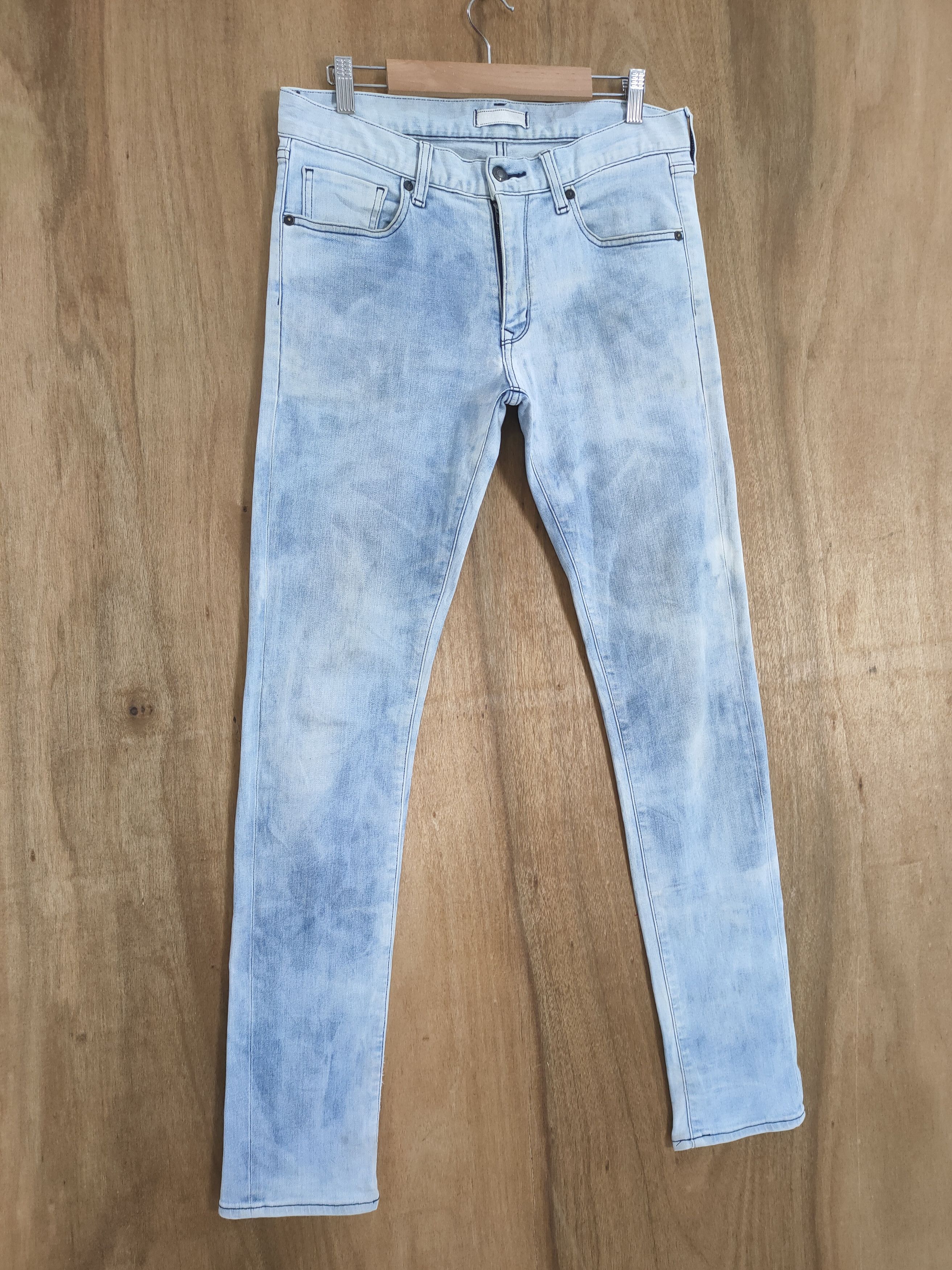 Japanese Brand JAPANESE BRAND FADED SKINNY JEANS PANTS Size US 32 / EU 48 - 1 Thumbnail