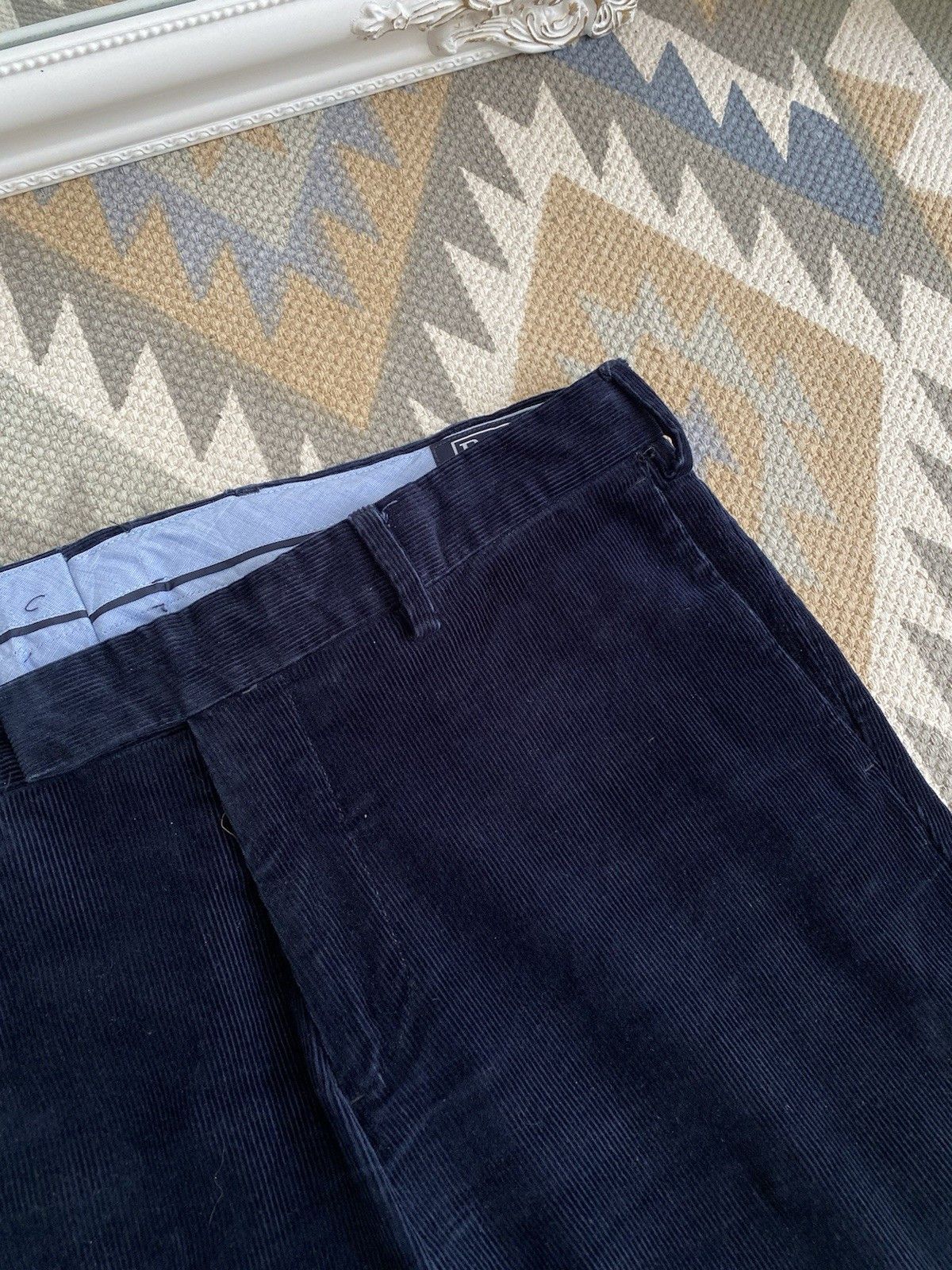 Polo Ralph Lauren Polo Ralph Lauren Corduroy Pleated Pants Trousers Size US 34 / EU 50 - 4 Thumbnail