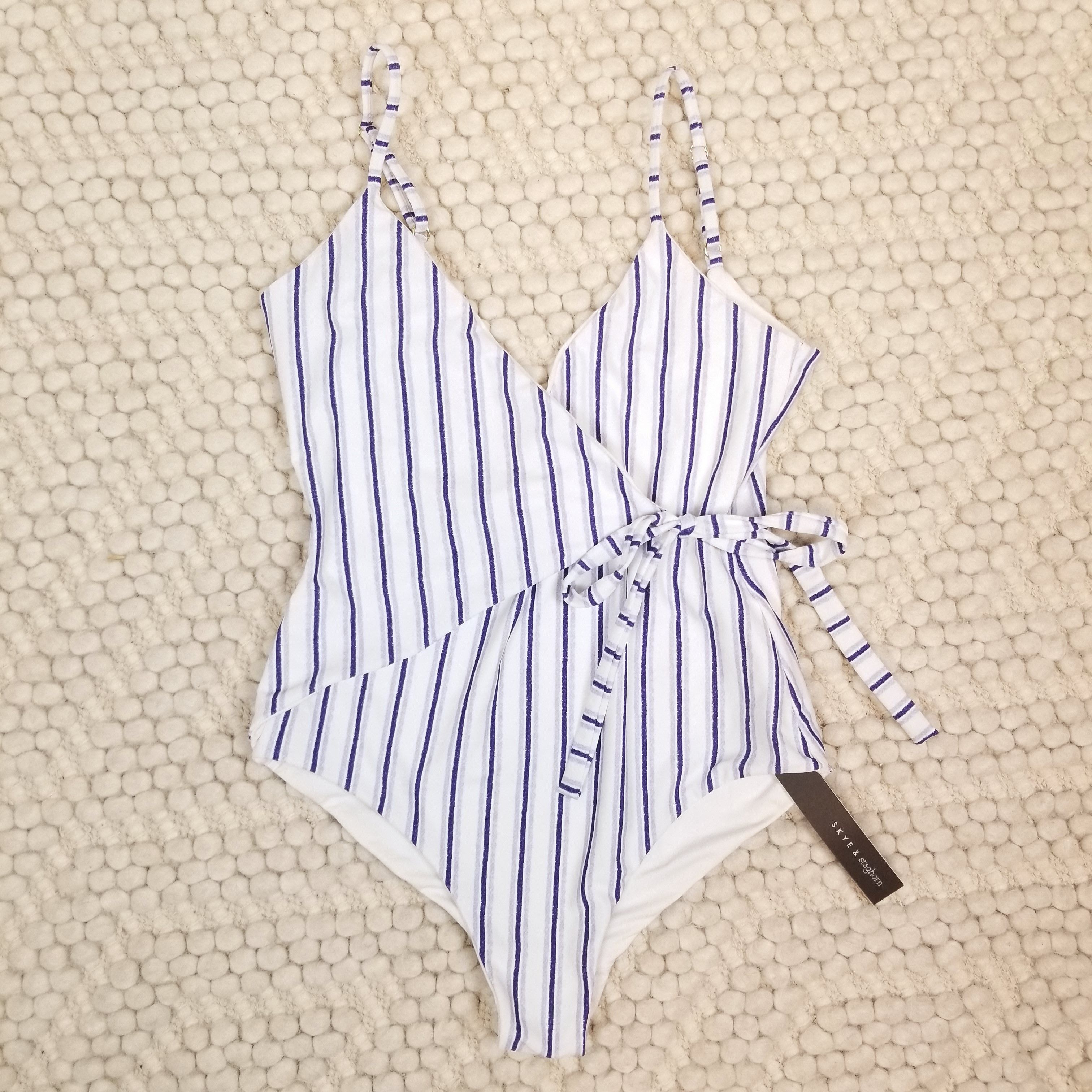 Other NWT SKYE & Staghorn Tie Front One Piece Swimsuit Sz 8 Size ONE SIZE - 2 Thumbnail