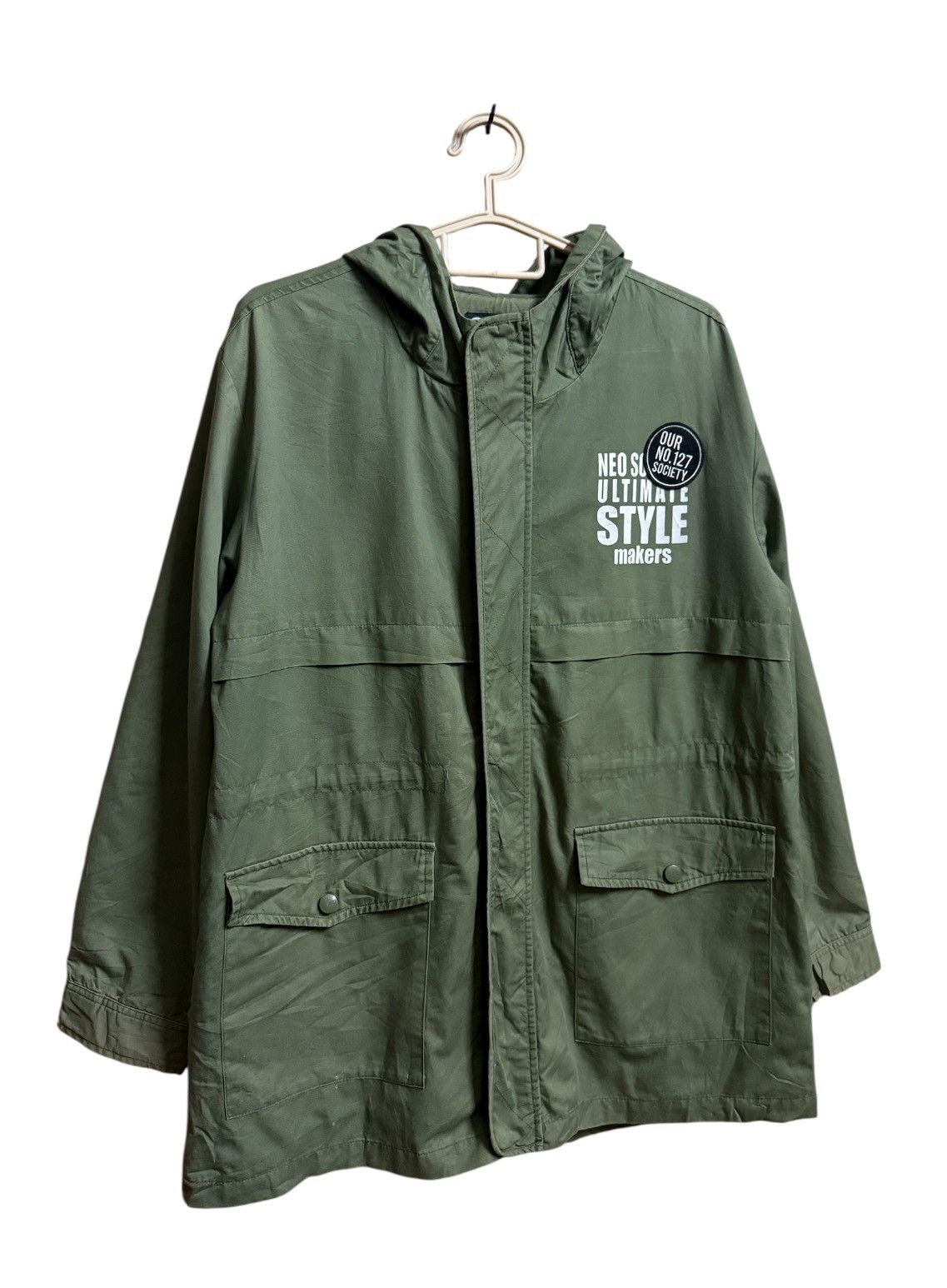 Japanese Brand SOCIETY 15 Parka Jacket Size US L / EU 52-54 / 3 - 2 Thumbnail