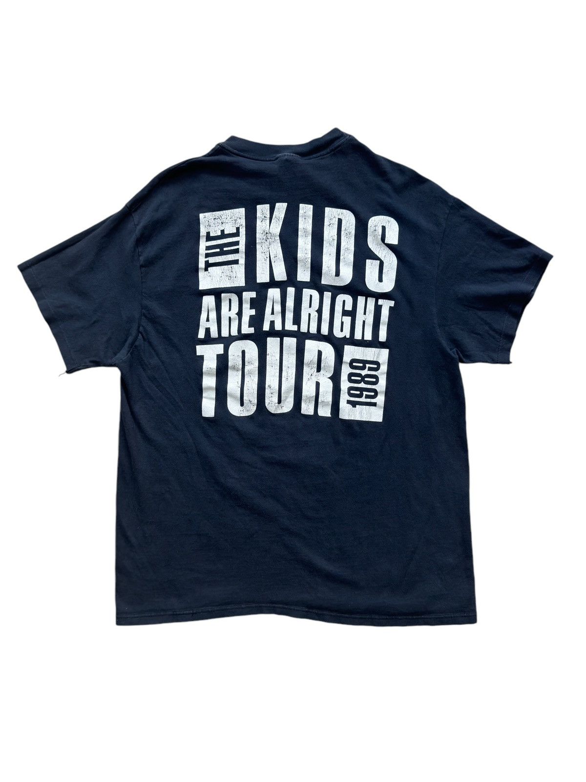 Band Tees × Vintage Vintage 1989 The Who The Kids Are Alright Tour Tee Shirt Size US XL / EU 56 / 4 - 2 Thumbnail