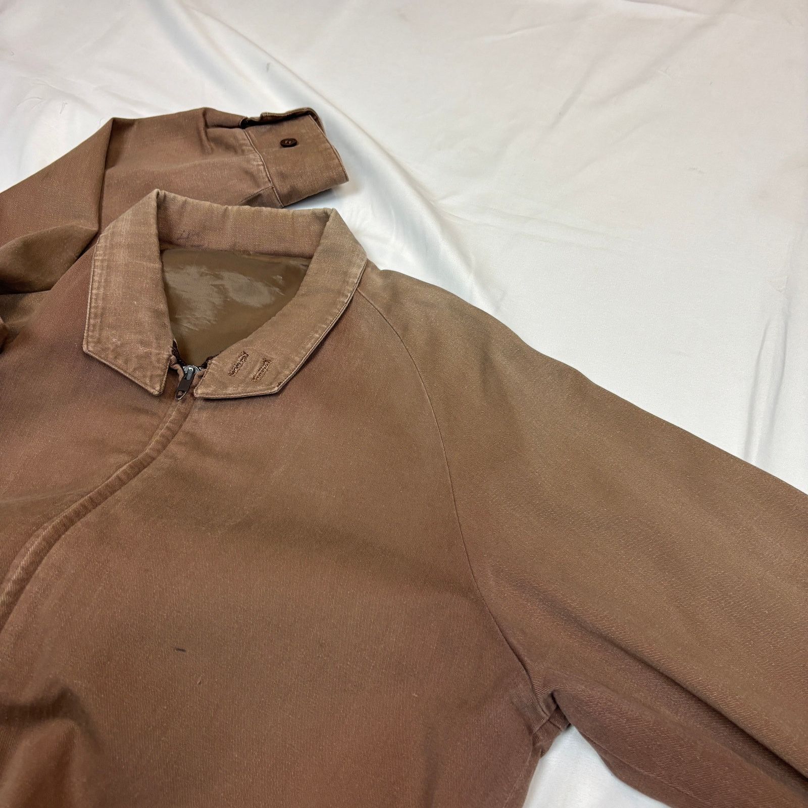 Vintage Vintage 60s Drizzler Twill Work Jacket C&C Zipper Chin Strap Size US L / EU 52-54 / 3 - 11 Thumbnail
