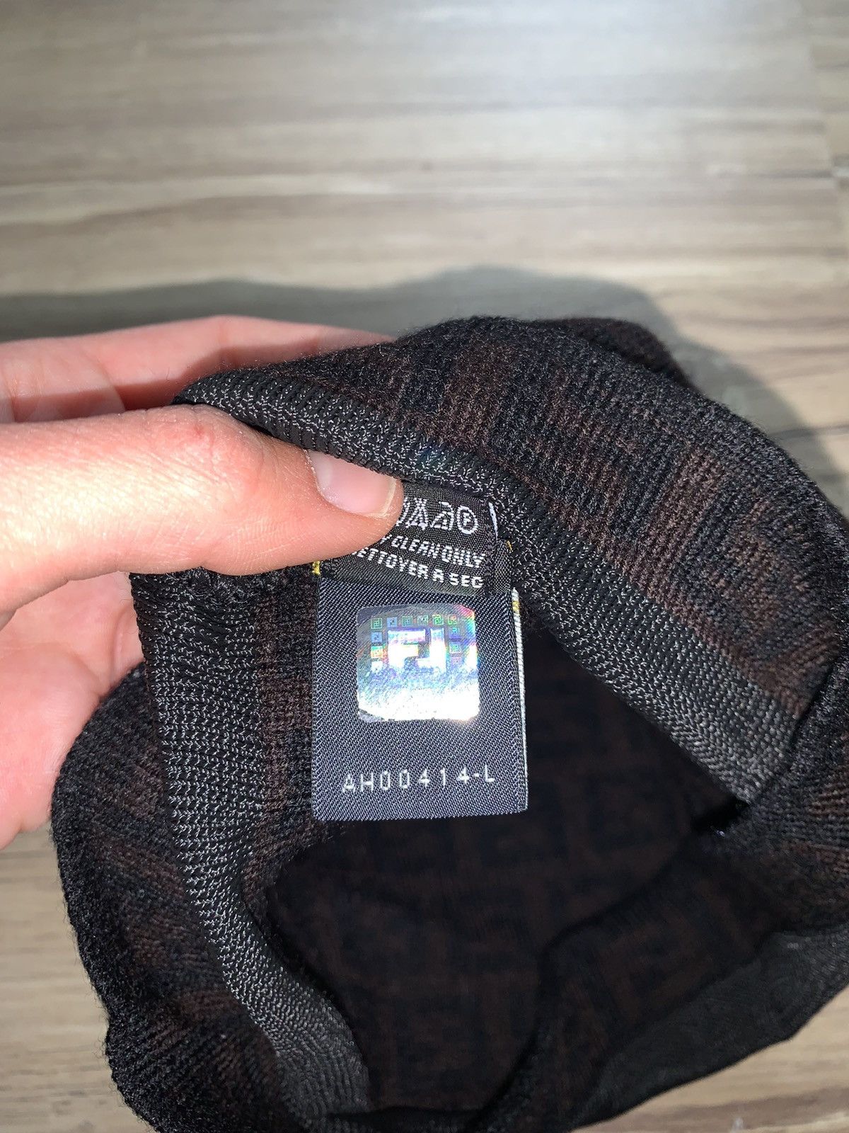 Fendi 2000s Fendi Hat, Brown black, Wool Size ONE SIZE - 10 Thumbnail