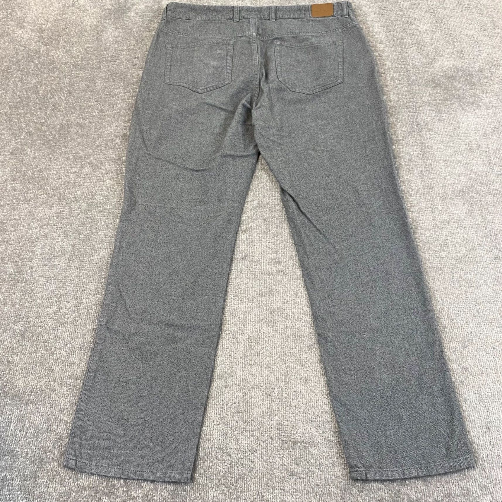 Peter Millar Vintage Peter Millar Mountainside Pants Men's 34x29 Gray Chino Golf Casual Size US 35 - 3 Thumbnail