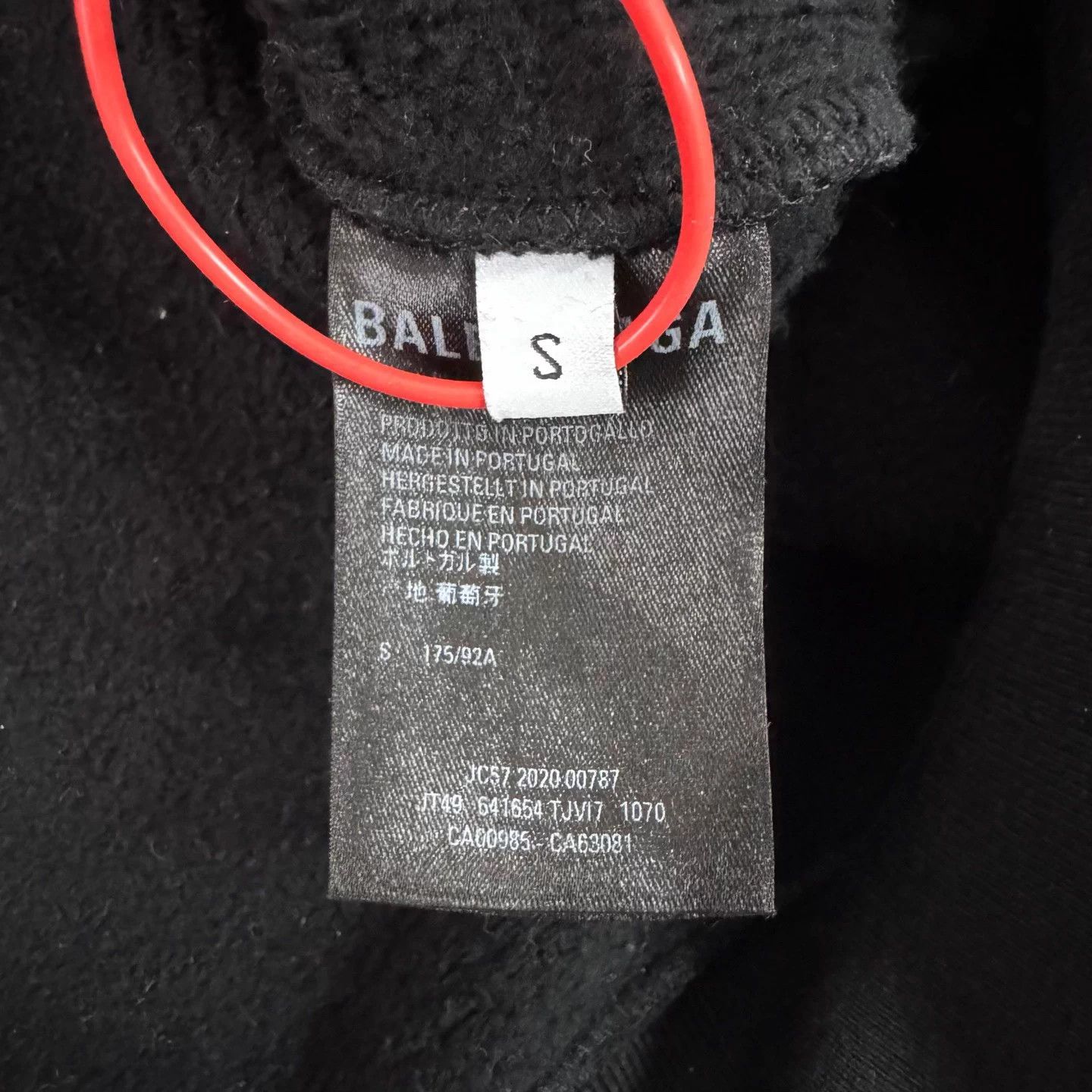 Balenciaga Balenciaga SS21 Marathon Destroyed Hoodie Size S 99 New Size US S / EU 44-46 / 1 - 7 Thumbnail
