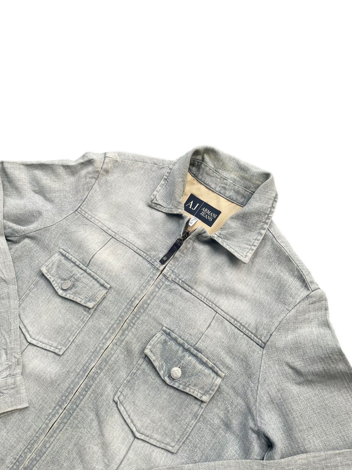 Armani Vintage Armani Jeans Jacket Size US L / EU 52-54 / 3 - 2 Thumbnail