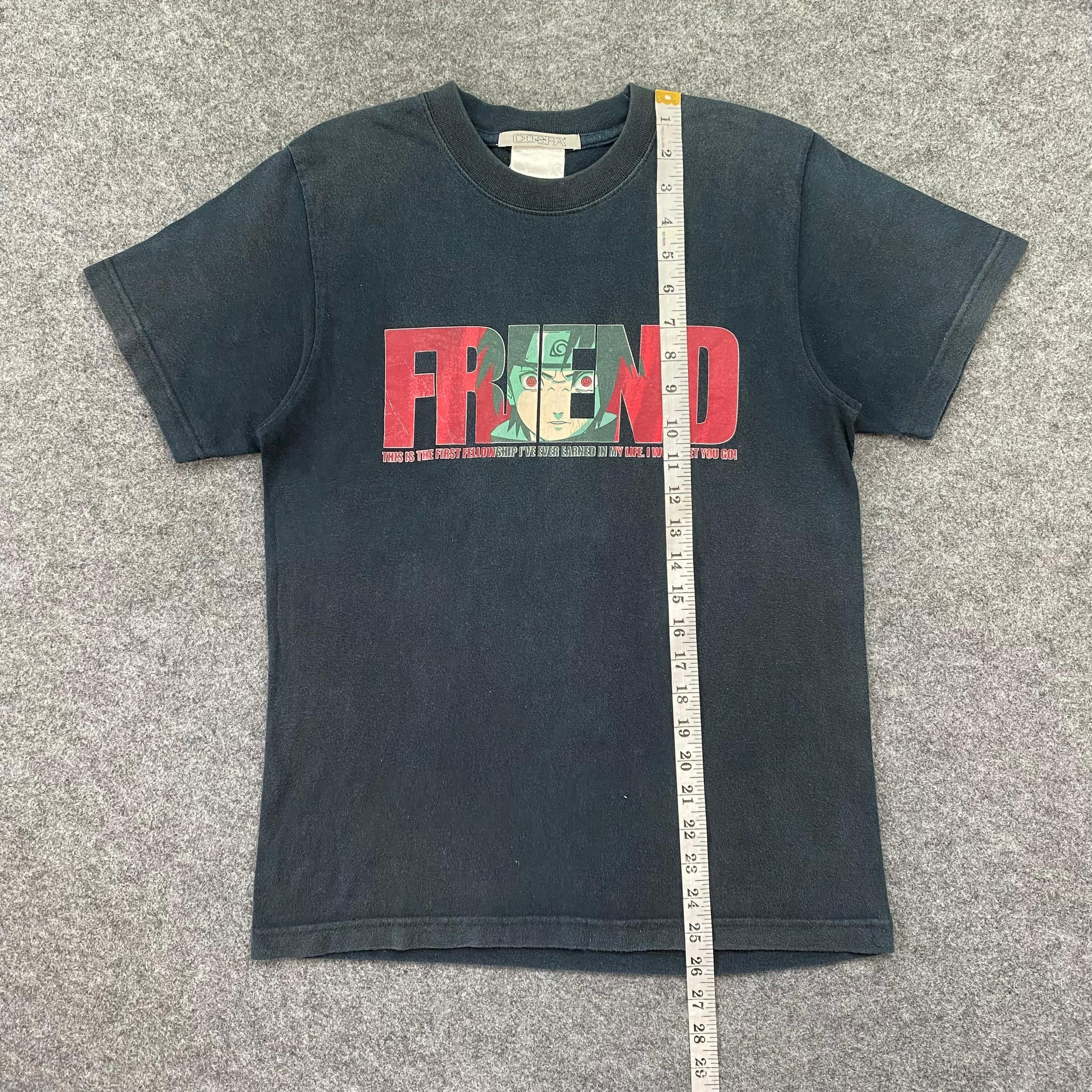 Anime Vintage Naruto Friend Anime Tshirt Size US M / EU 48-50 / 2 - 5 Thumbnail