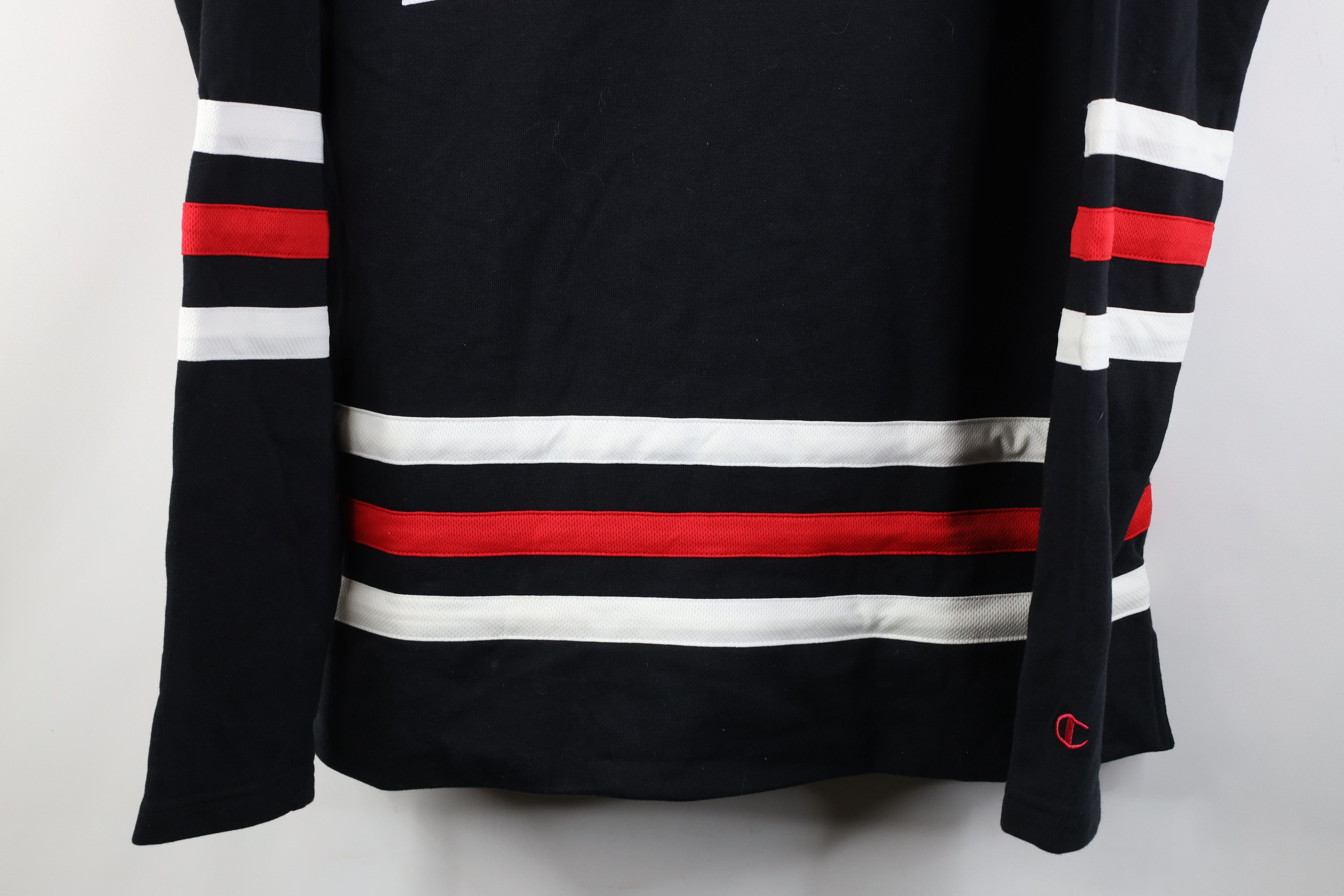 Champion Vintage Champion University Hockey Jersey Hoodie Sweatshirt Size US M / EU 48-50 / 2 - 3 Thumbnail