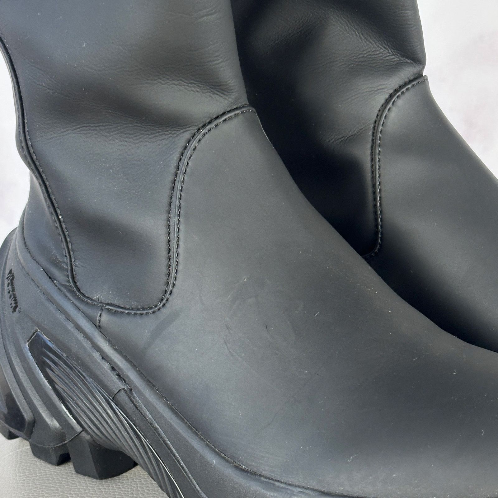 1017 ALYX 9SM Black Fixed Sole High Boots Size US 7 / EU 40 - 4 Thumbnail