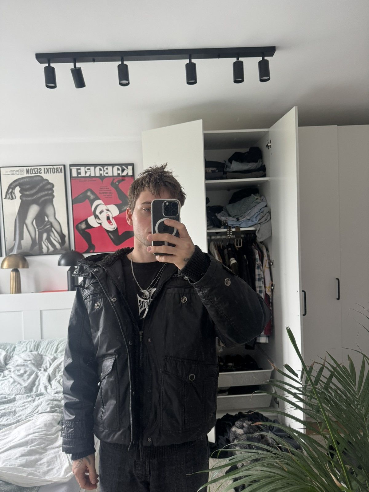 Ecko Unltd. Ecko Unltd Waxed Jacket Winter Fur Rap Baggy Streetwear Size US L / EU 52-54 / 3 - 7 Thumbnail