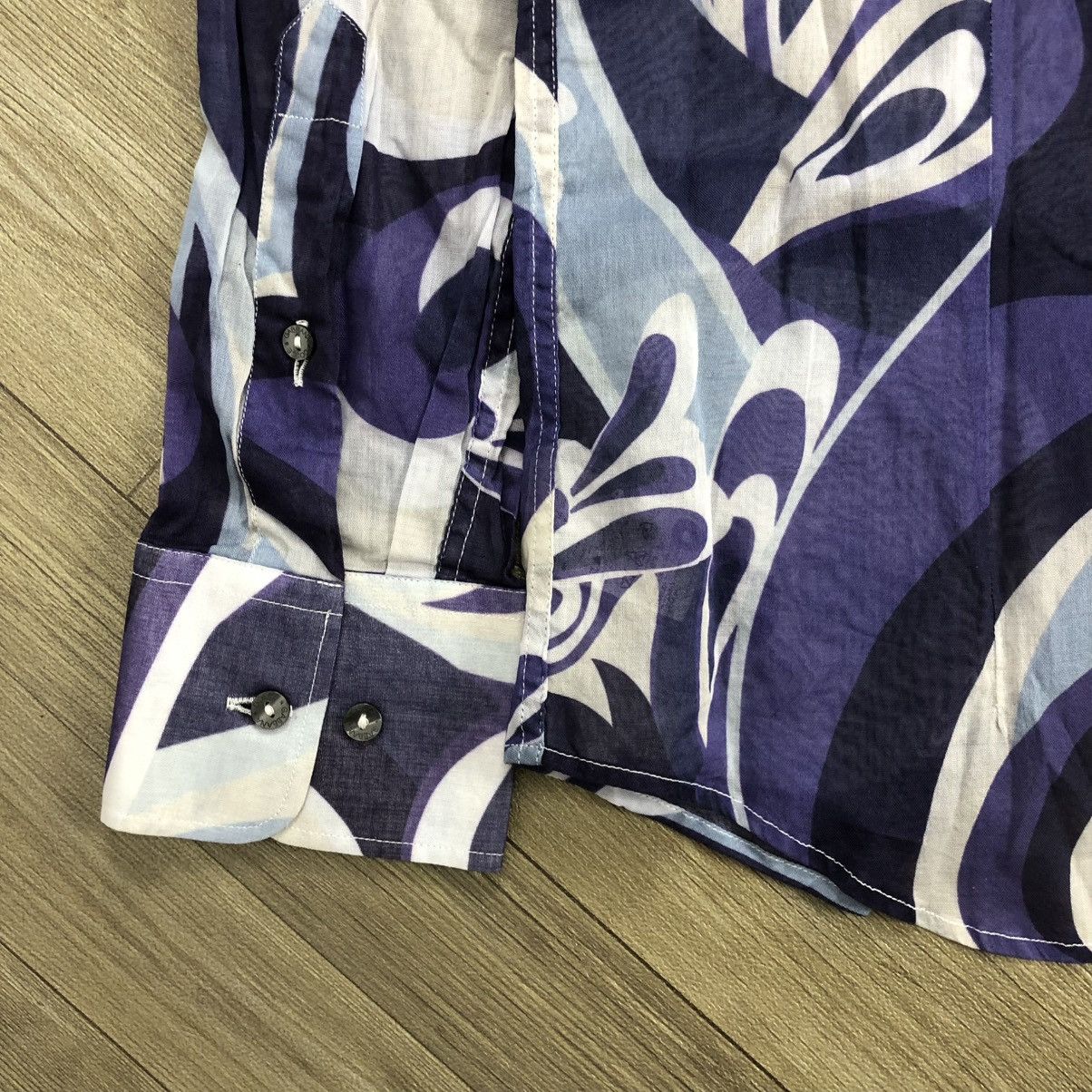 Dolce & Gabbana × Vintage Vintage Dolce & Cabbana Martini Silk Abstract Button Up Size M / US 6-8 / IT 42-44 - 9 Thumbnail