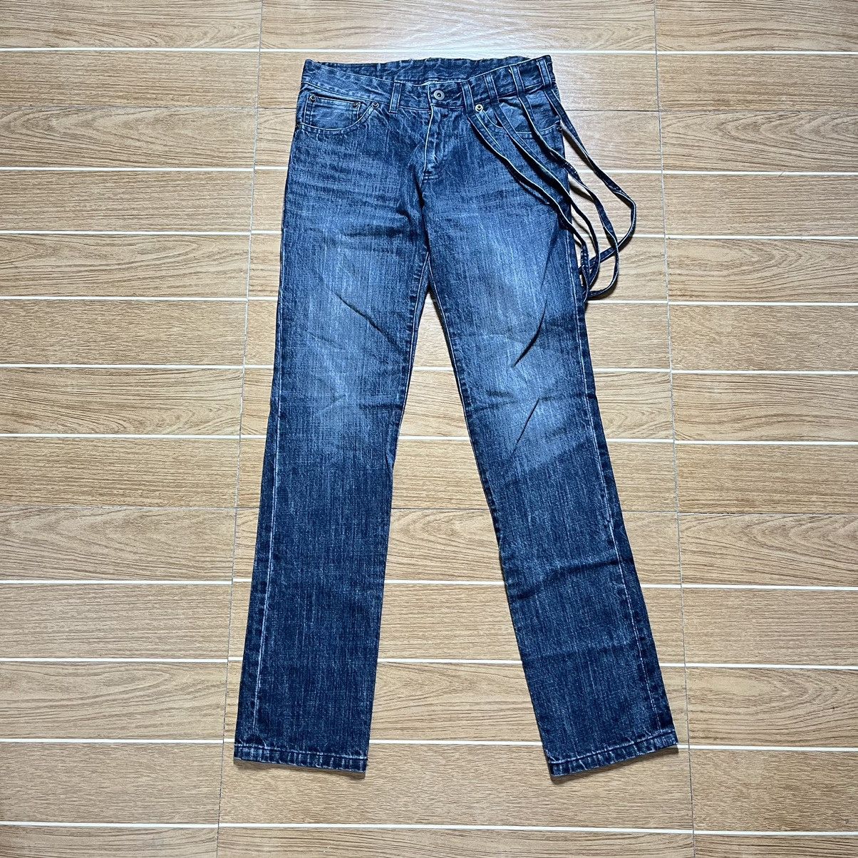 Nude: Masahiko Maruyama Archive Nude:Masahiko Maruyama Dark aDenim Pants Size US 30 / EU 46 - 1 Thumbnail