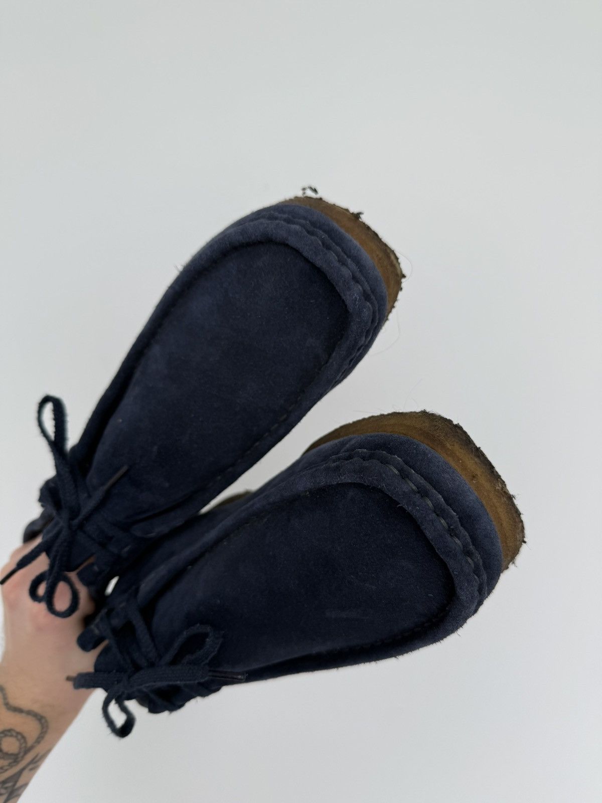 Clarks Clark’s Wallabee Suede Boots Size US 10 / EU 43 - 8 Thumbnail