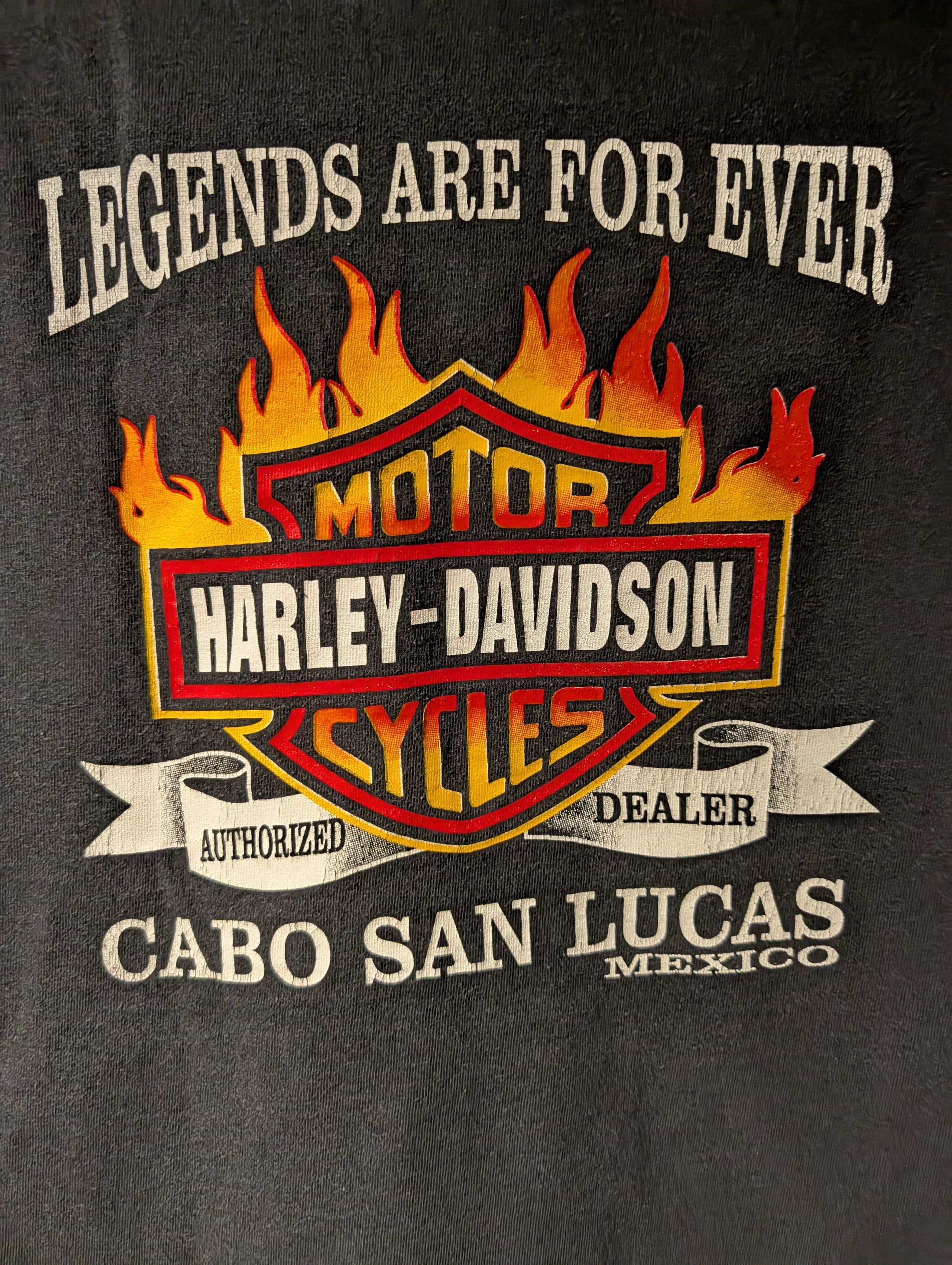 Harley Davidson HARLEY DAVIDSON Shirt XXL Cabo San Lucas Legends Biker Tee Size US XXL / EU 58 / 5 - 2 Thumbnail