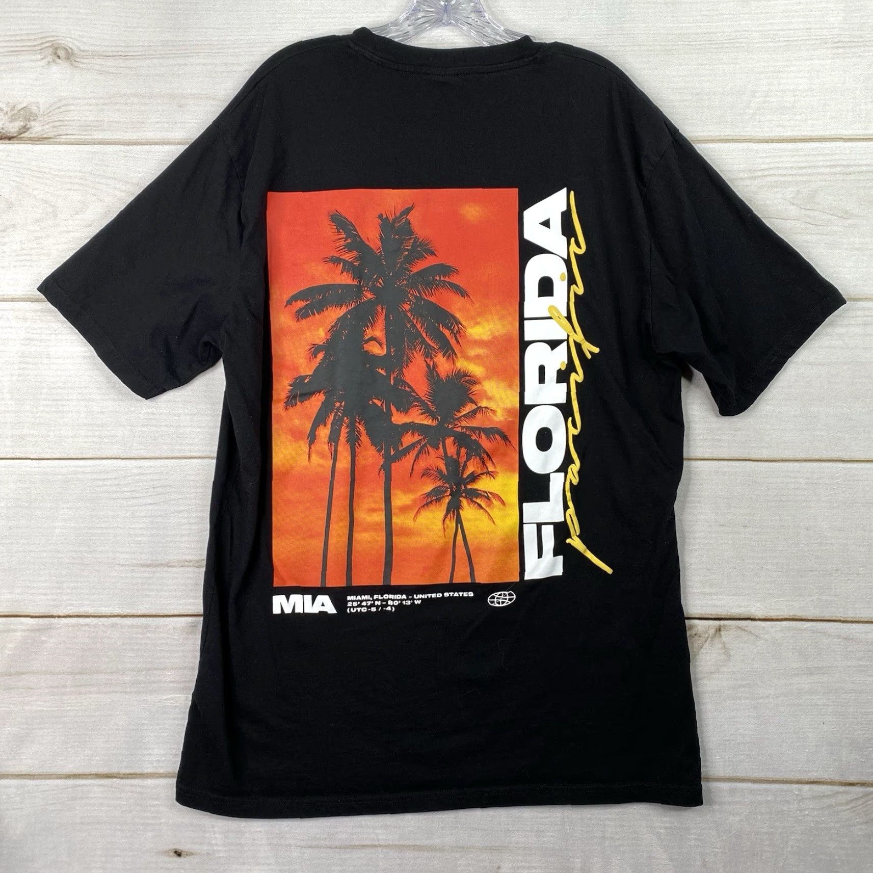 Doublet FSBN Miami Florida Tee Shirt XXL Relaxed Black Double-Sided Crew Neck Men T-Shirt Beach Florida 2XL Size US XXL / EU 58 / 5 - 6 Thumbnail